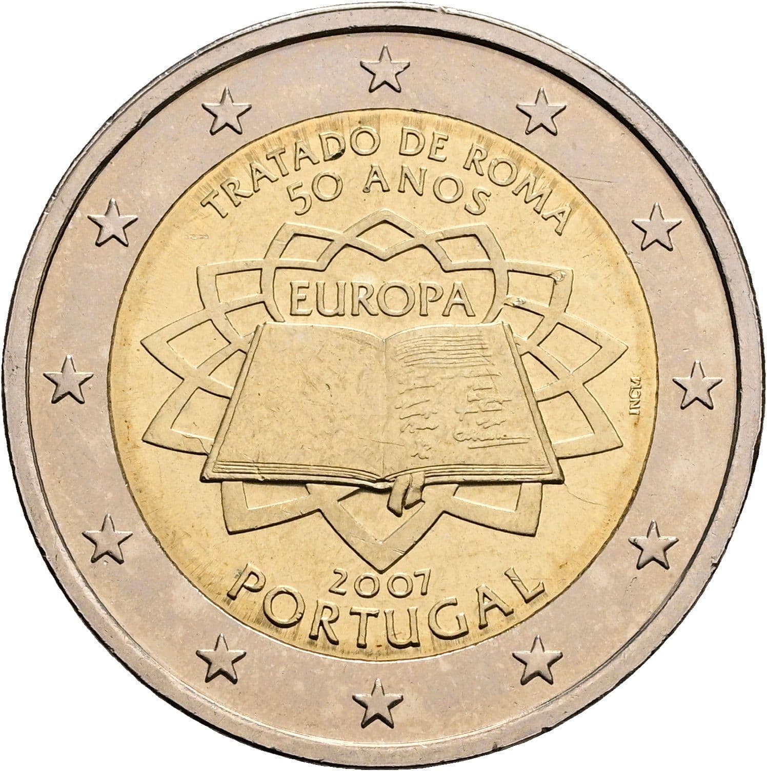 2 Euro 2007 – Rückseite