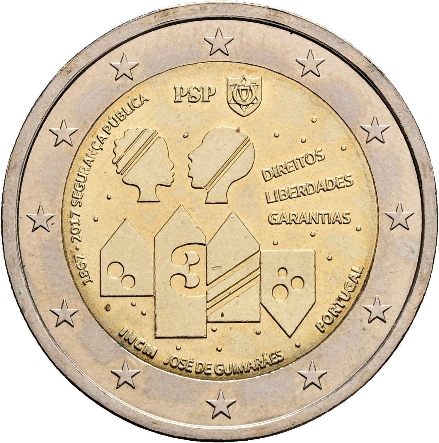 2 Euro 2017 – Rückseite