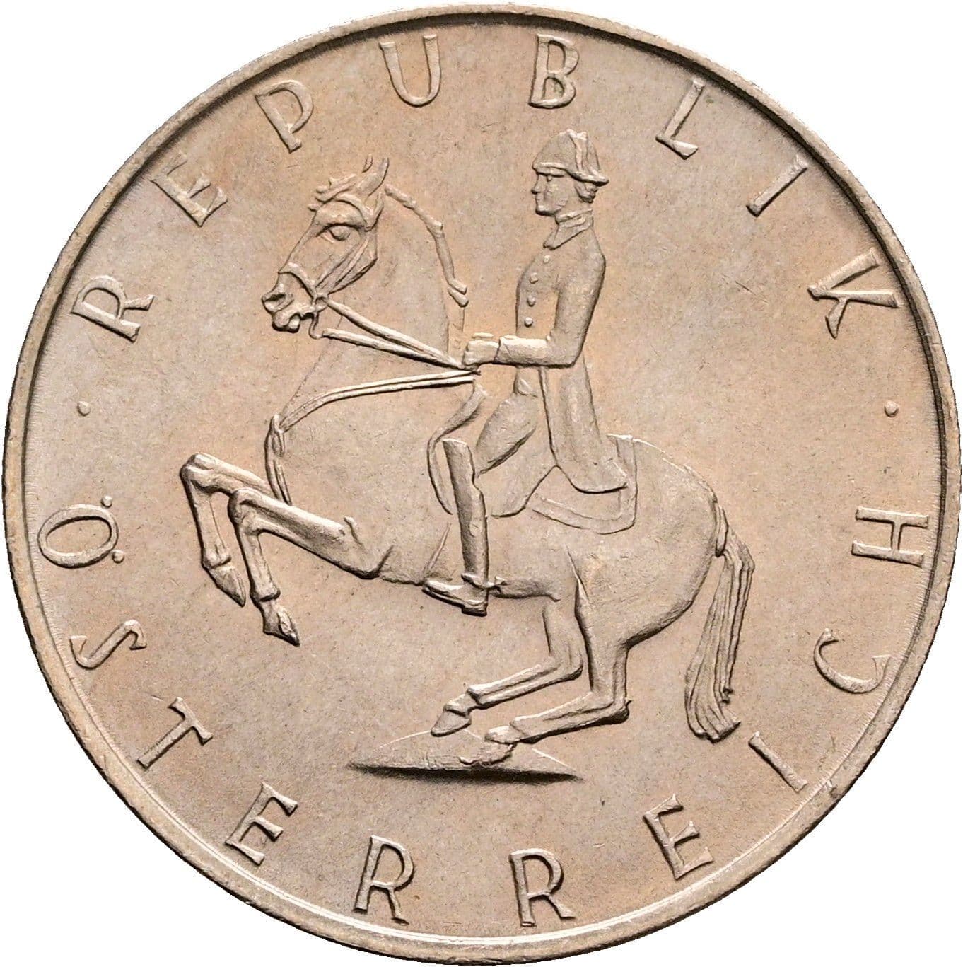 5 Schilling 1973 – Rückseite