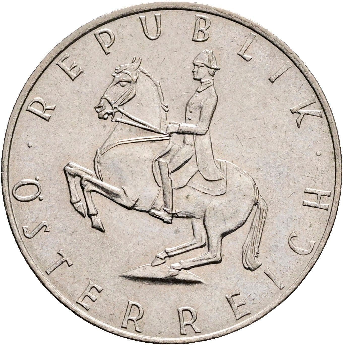 5 Schilling 1977 – Rückseite