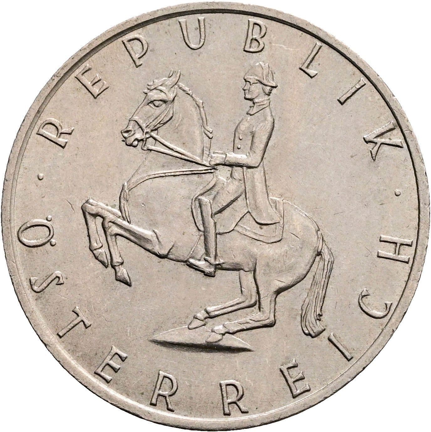 5 Schilling 1971 – Rückseite