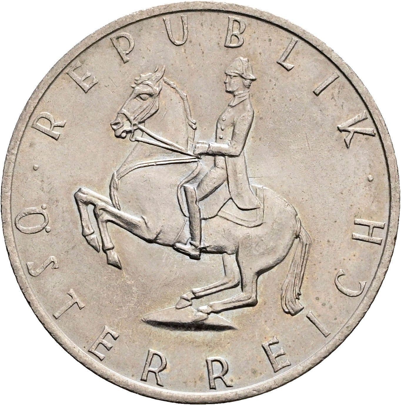 5 Schilling 1970 – Rückseite
