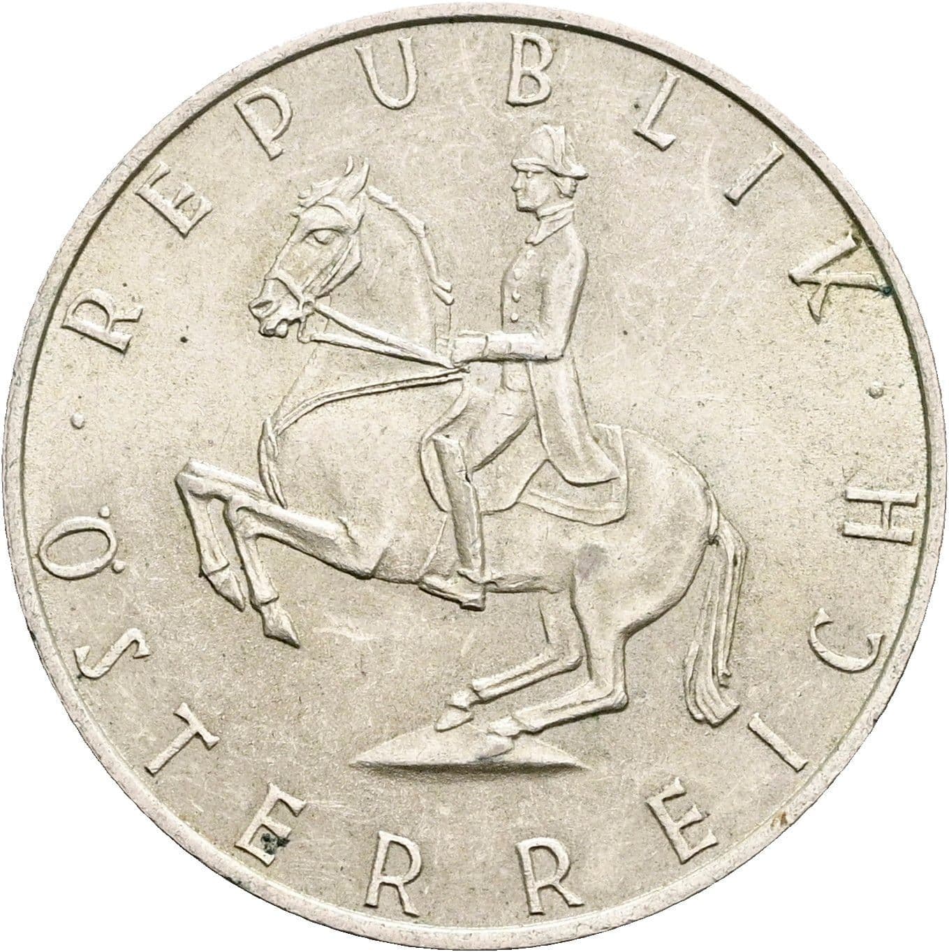 5 Schilling 1968 – Rückseite