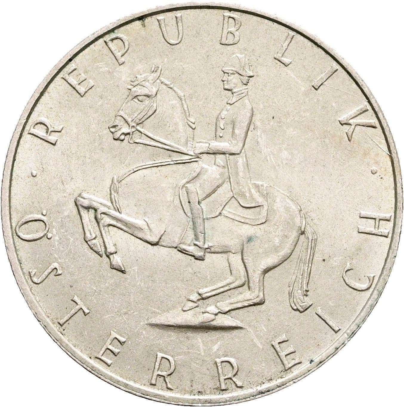 5 Schilling 1965 – Rückseite