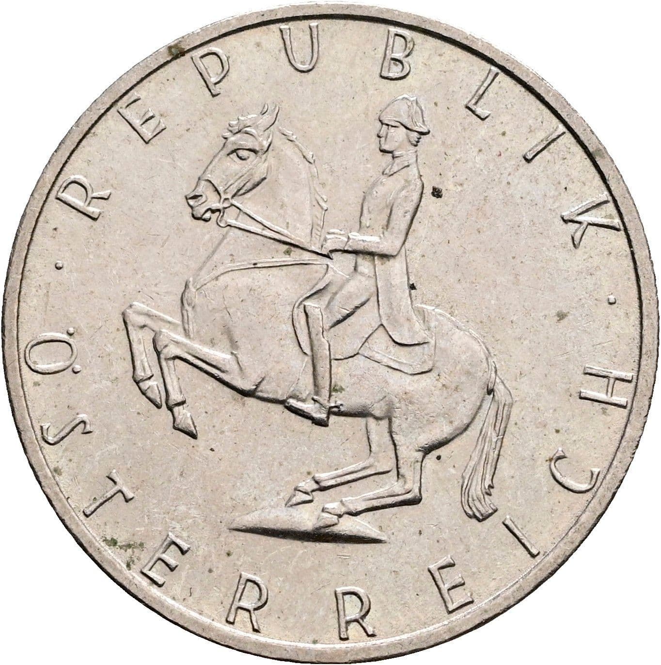 5 Schilling 1986 – Rückseite