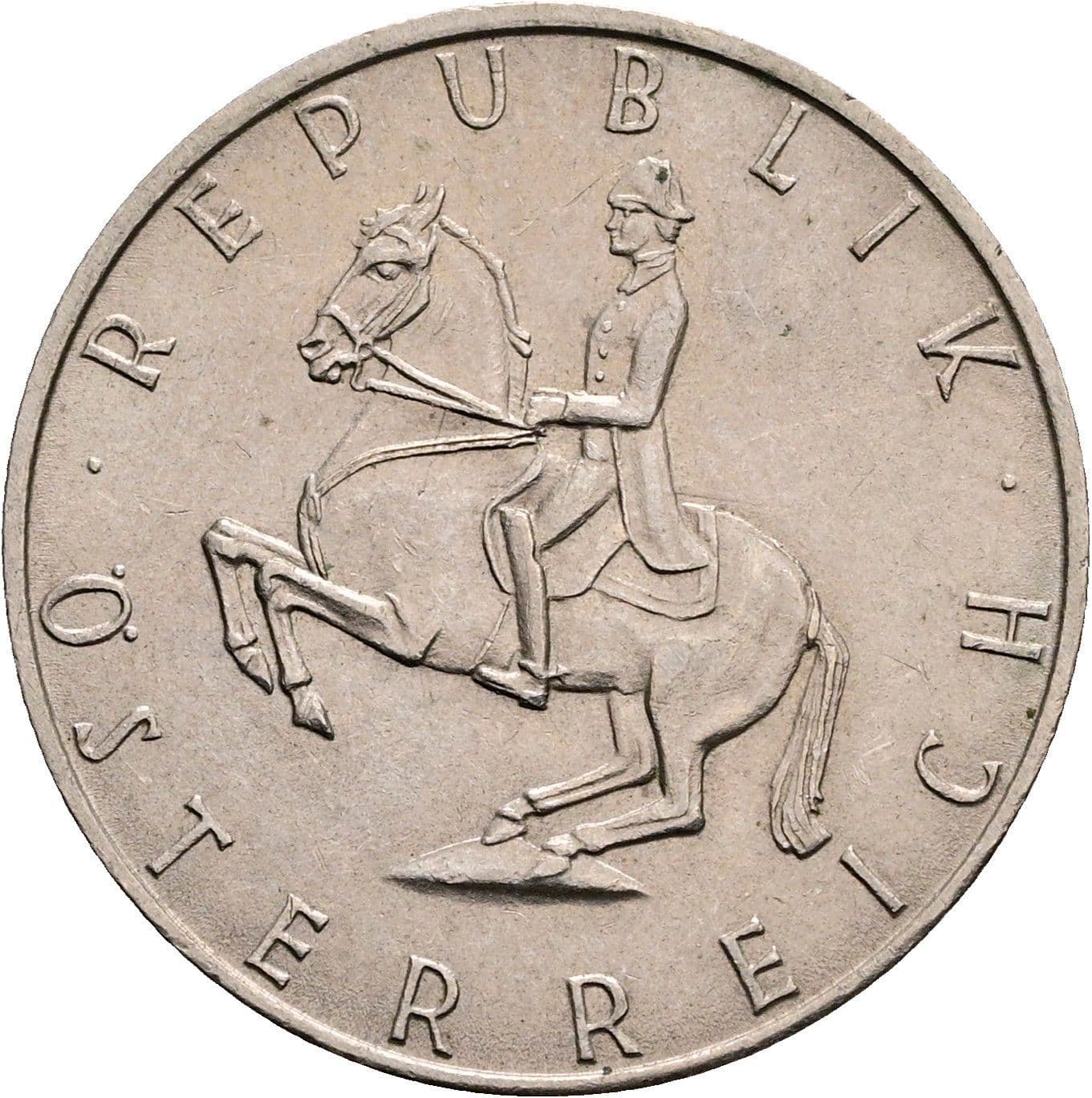 5 Schilling 1968 – Rückseite