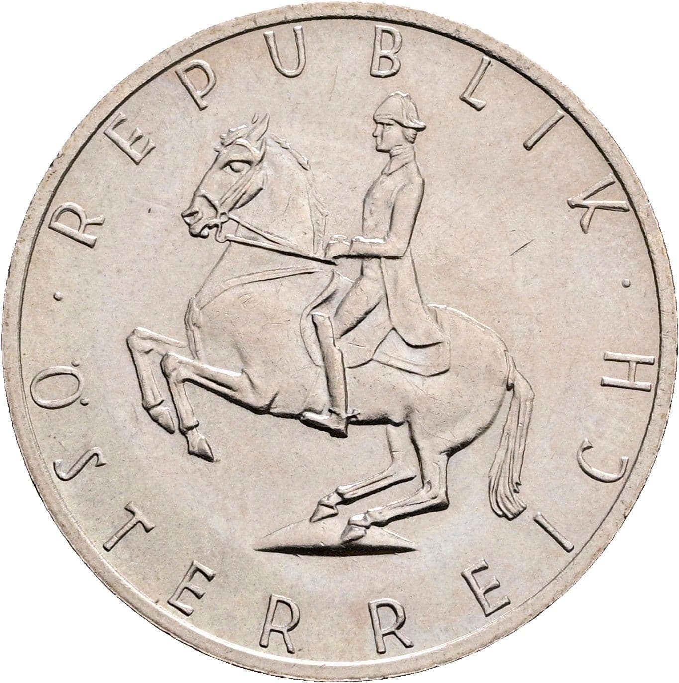 5 Schilling 1984 – Rückseite