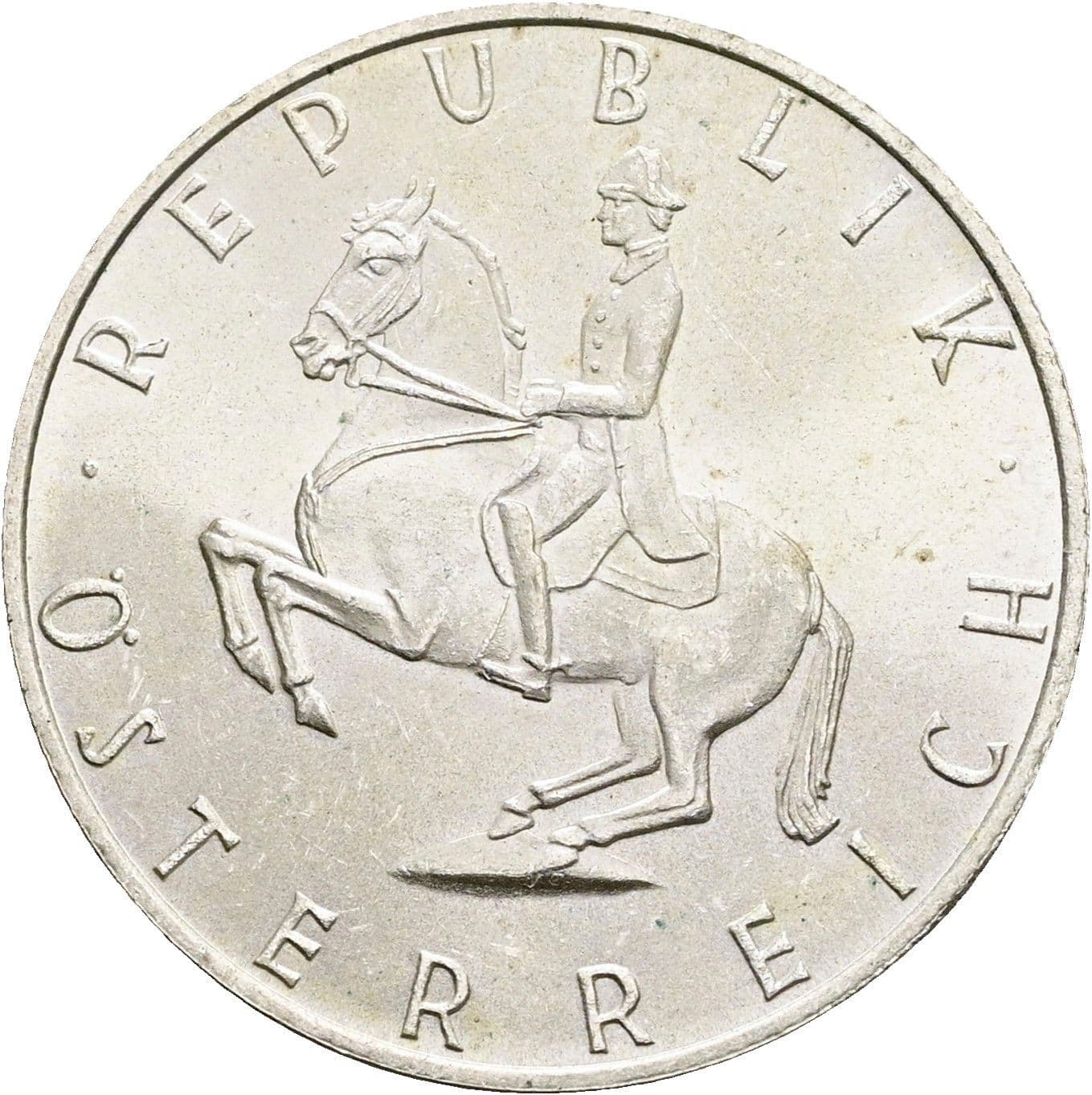 5 Schilling 1968 – Rückseite