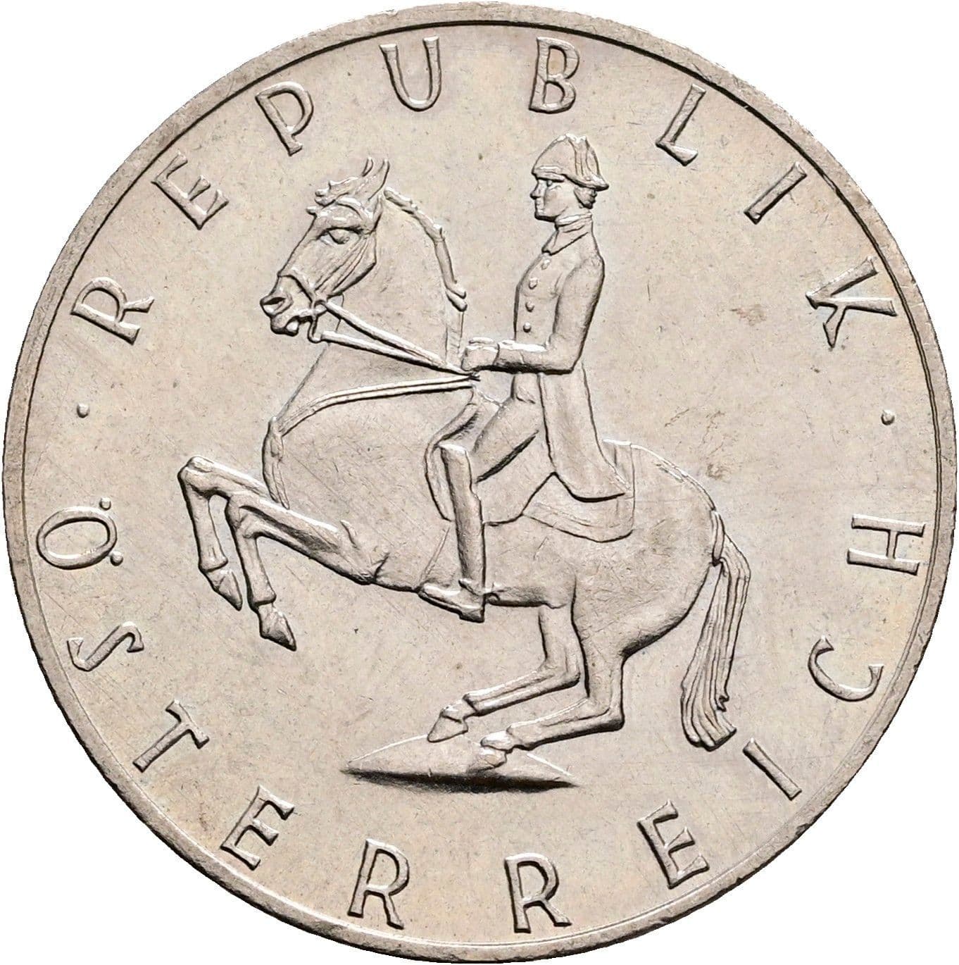 5 Schilling 1982 – Rückseite