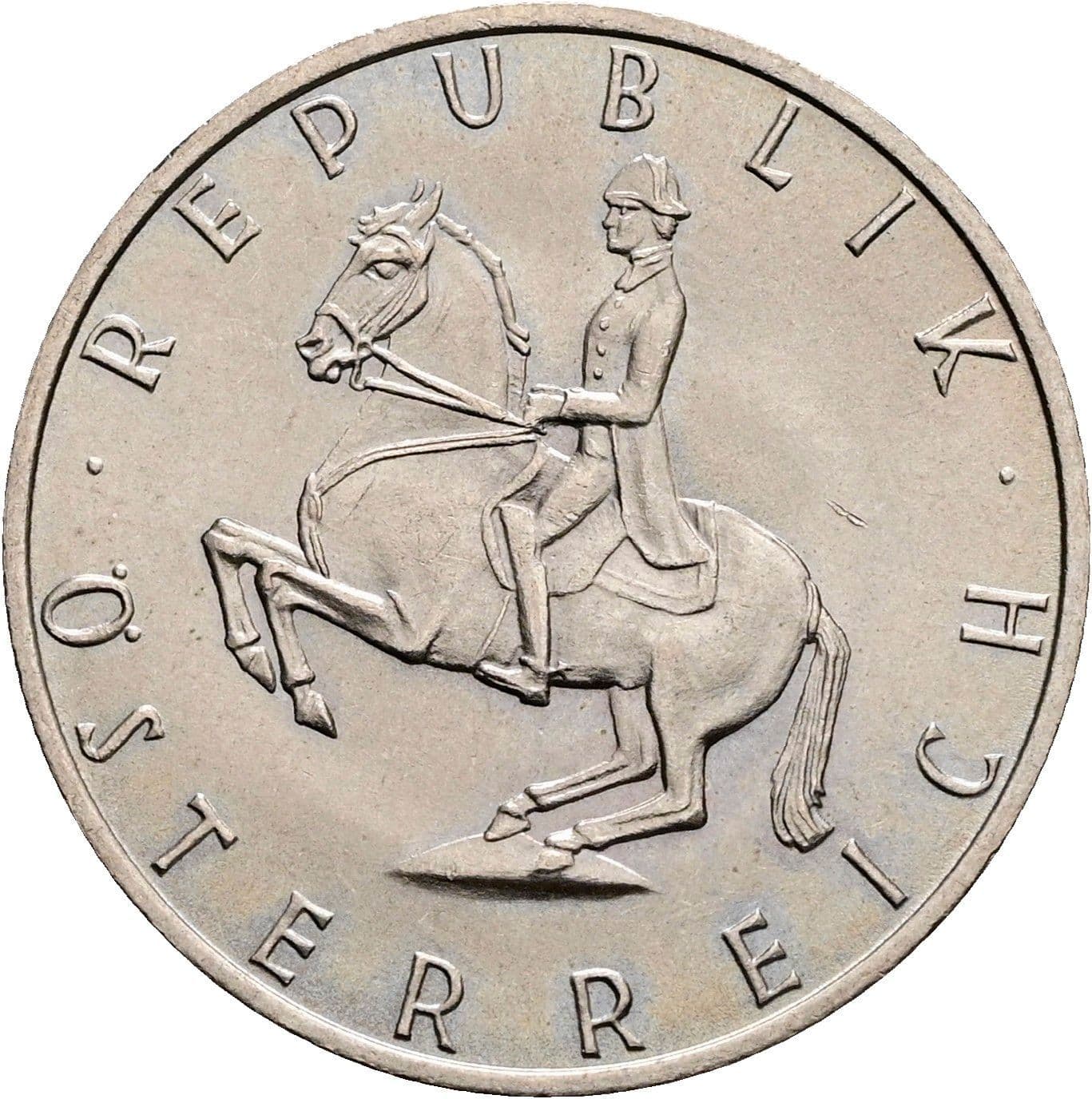 5 Schilling 1970 – Rückseite