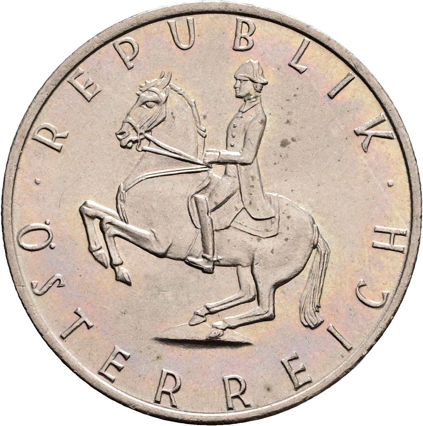 5 Schilling 1969 – Rückseite