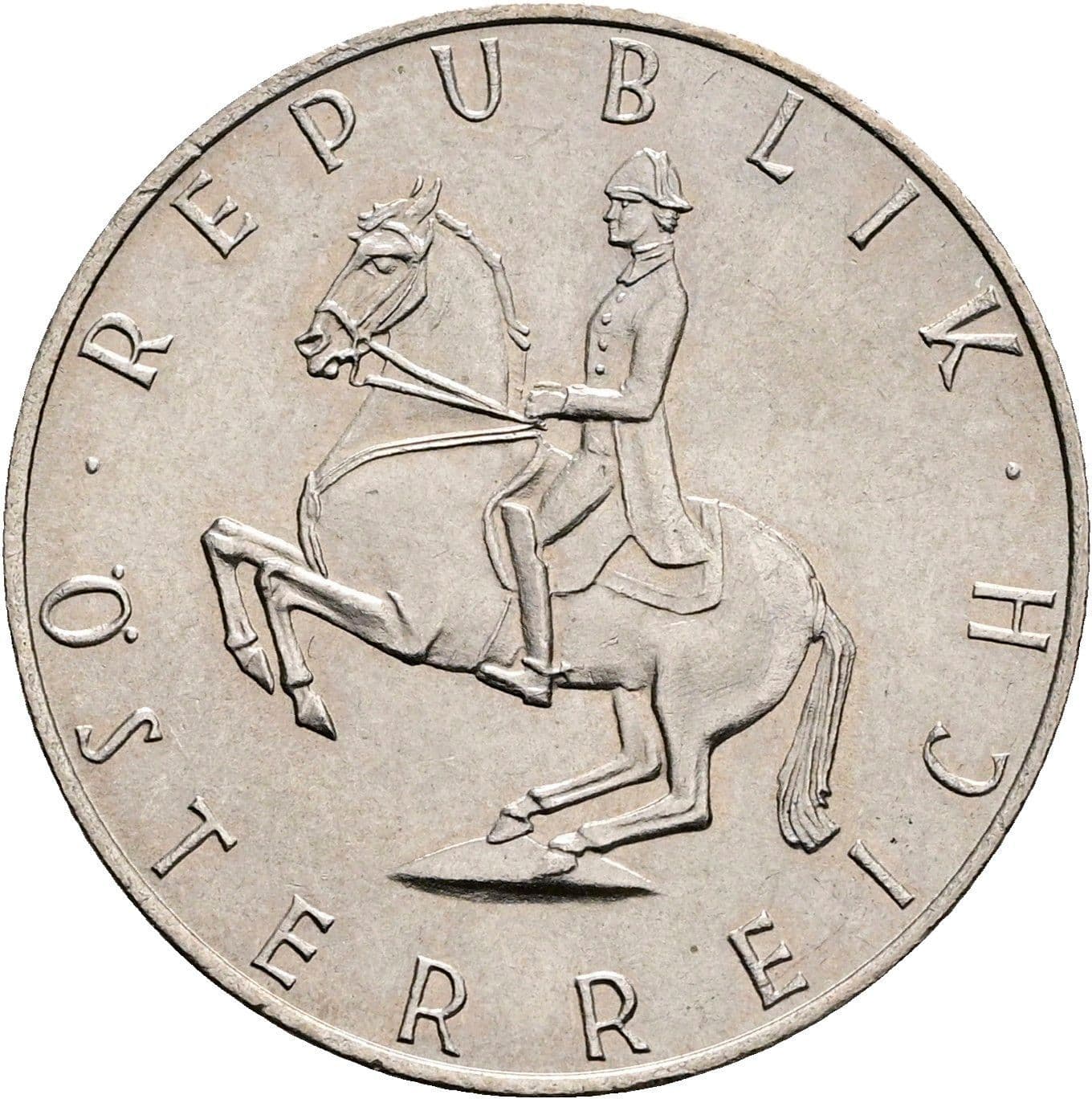 5 Schilling 1975 – Rückseite