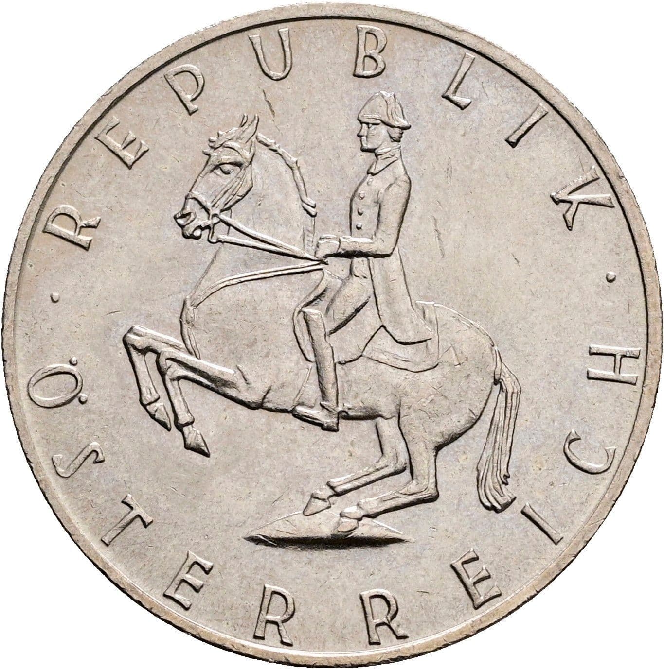 5 Schilling 1982 – Rückseite