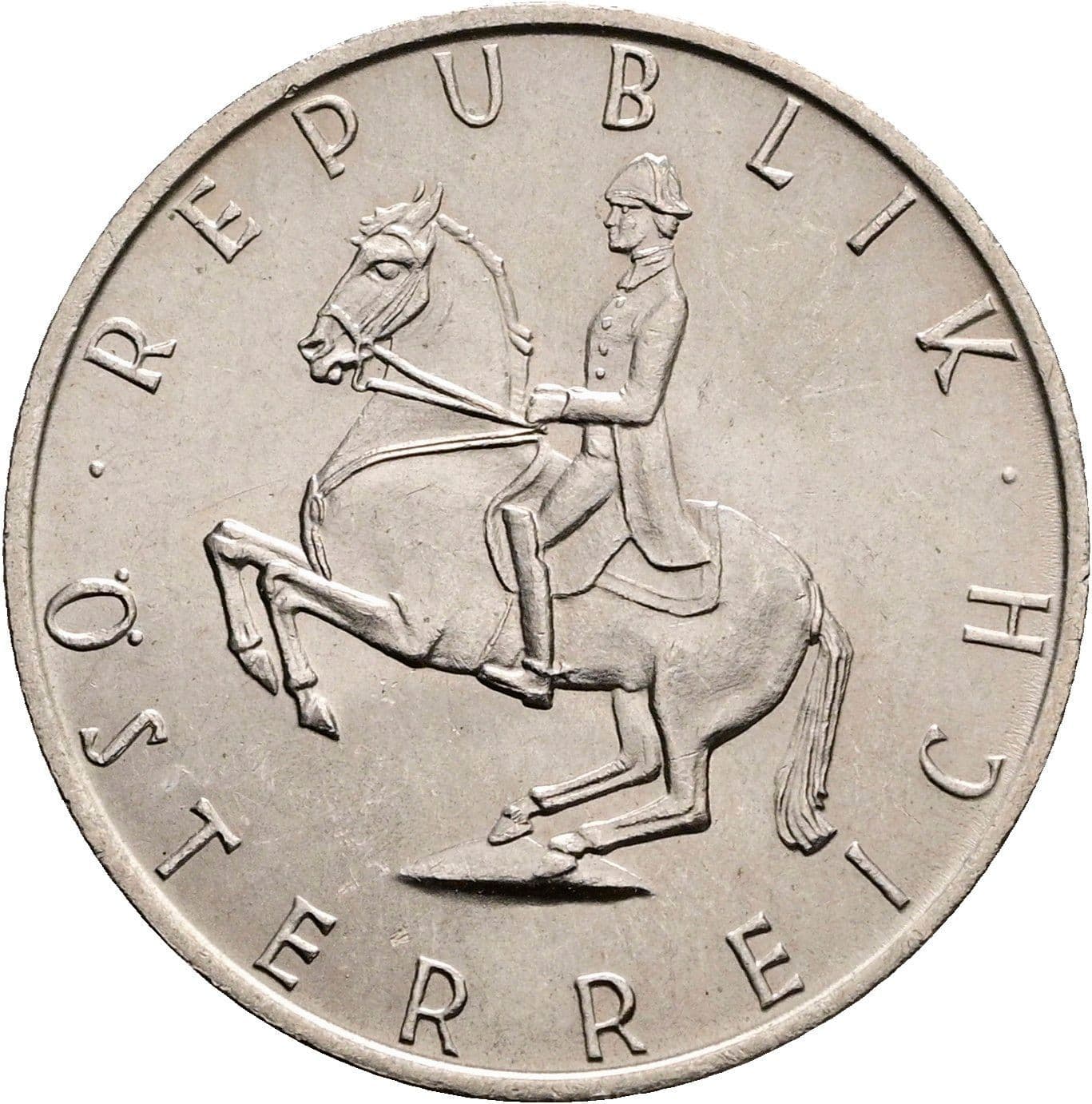5 Schilling 1970 – Rückseite