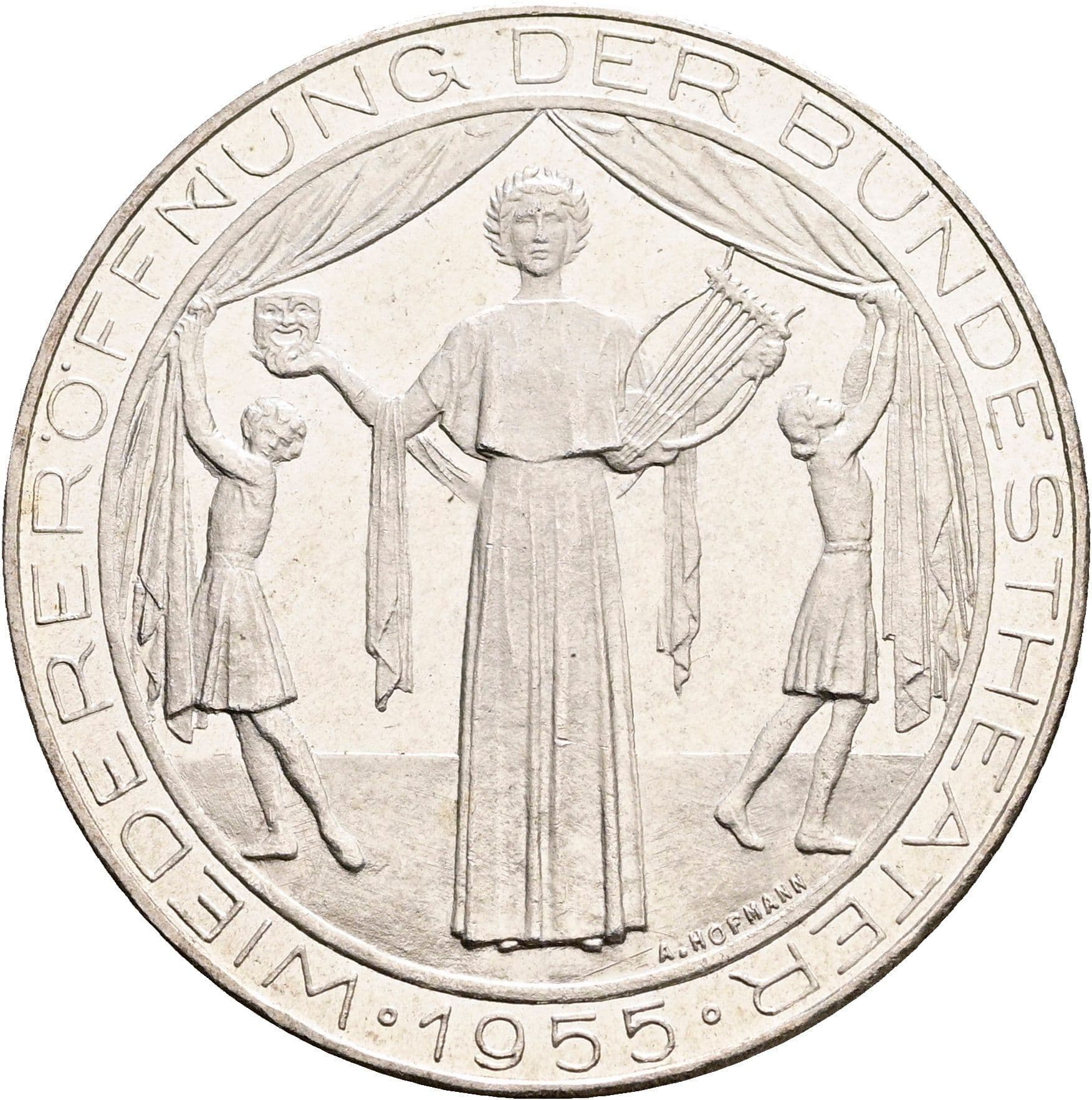 25 Schilling Wien 1955 – Vorderseite
