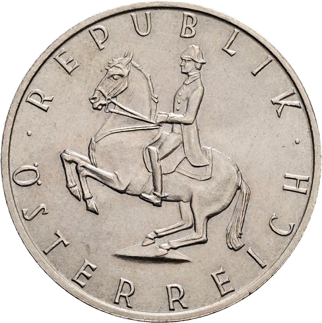 5 Schilling 1969 – Rückseite