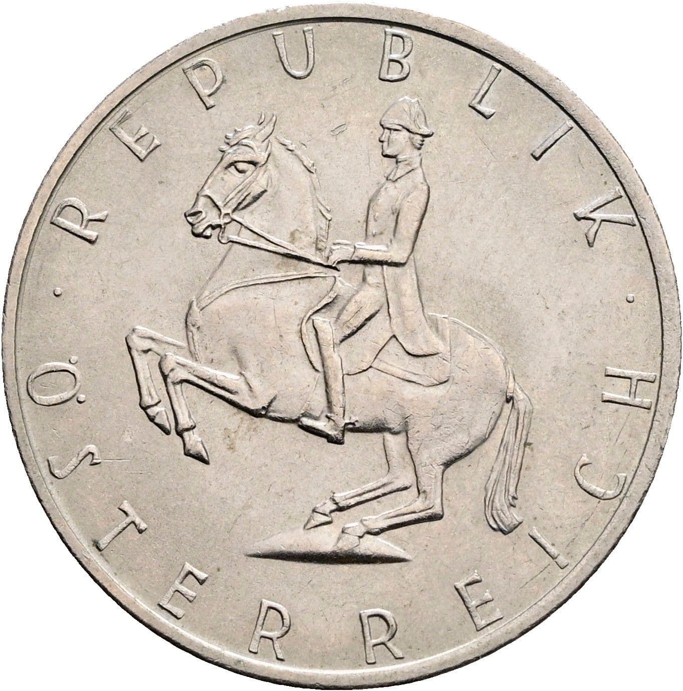 5 Schilling 1988 – Rückseite