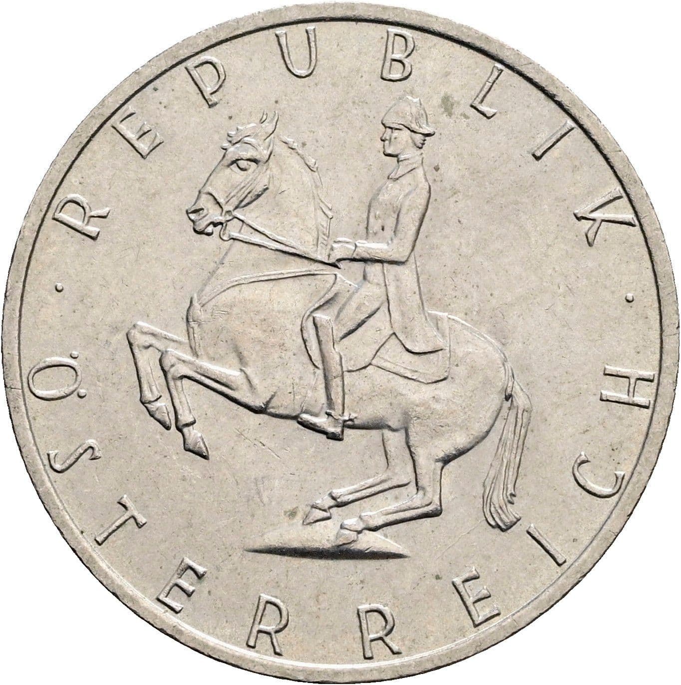 5 Schilling 1986 – Rückseite