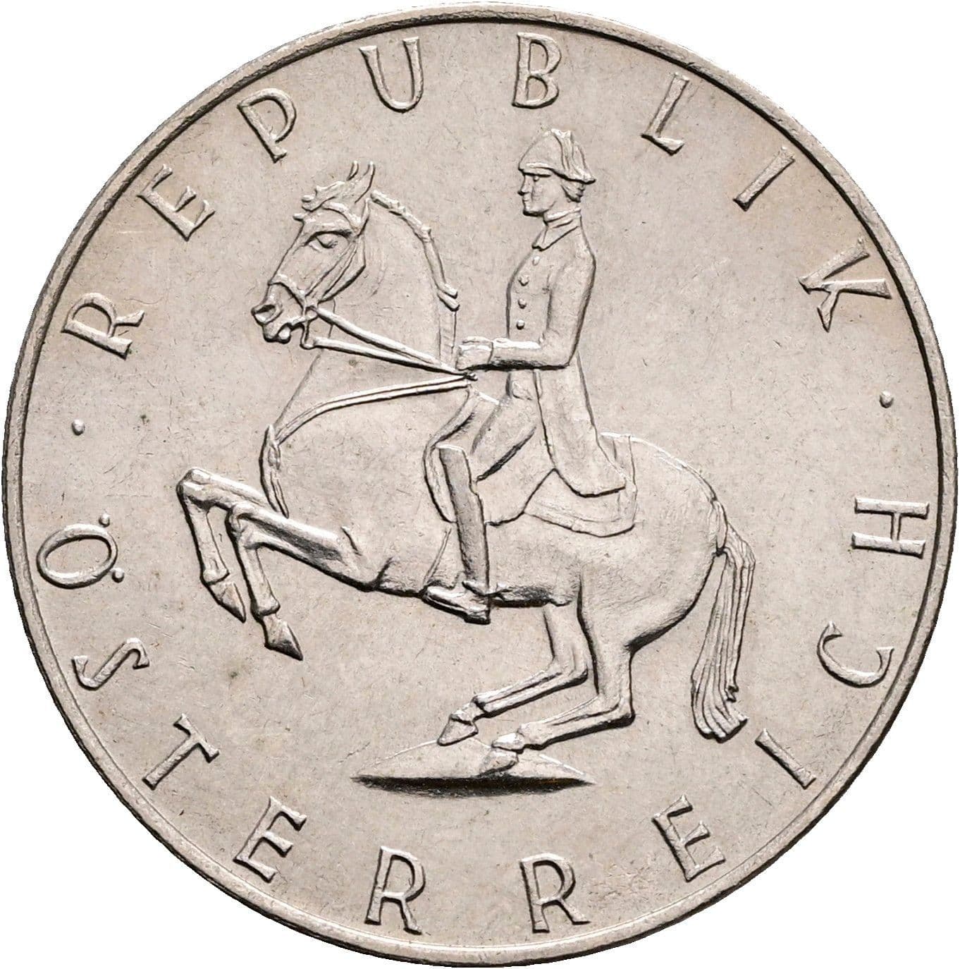 5 Schilling 1974 – Rückseite