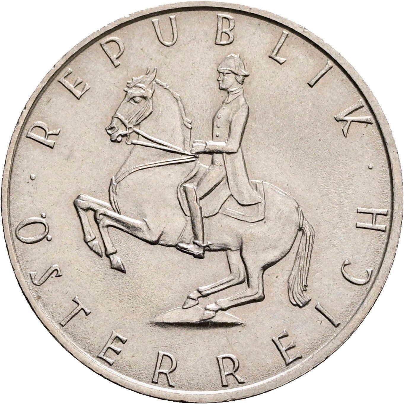 5 Schilling 1972 – Rückseite