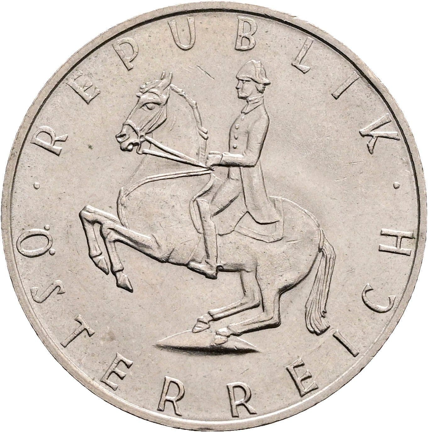 5 Schilling 1980 – Rückseite