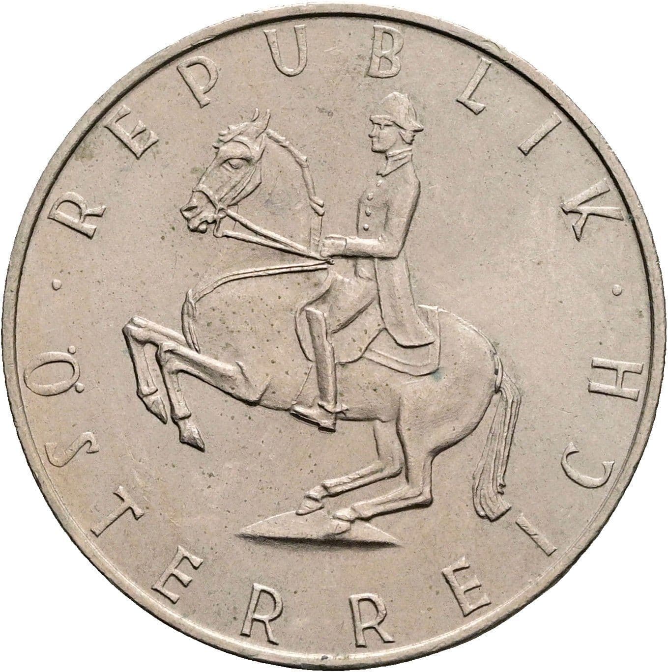 5 Schilling 1973 – Rückseite