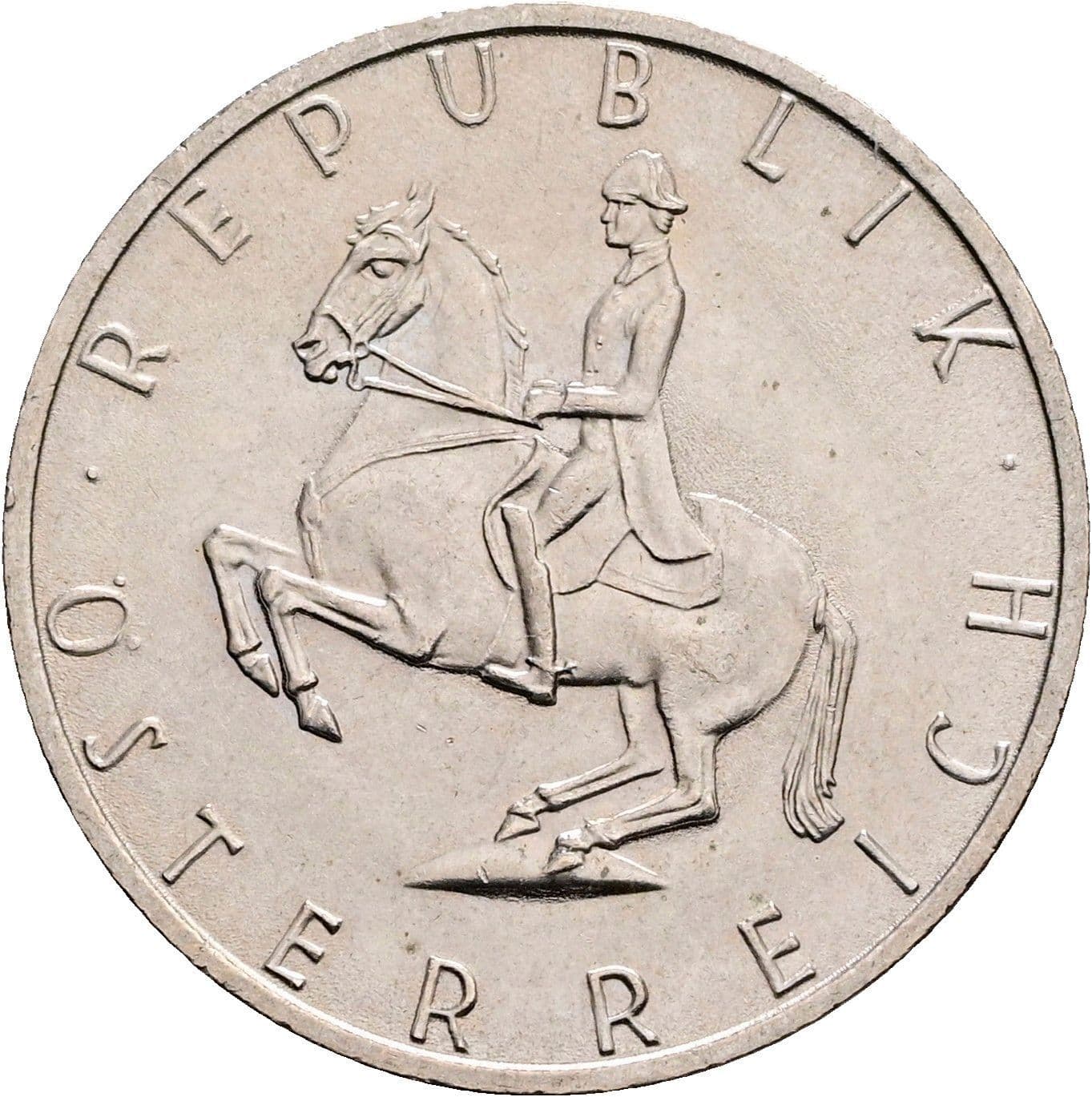 5 Schilling 1986 – Rückseite