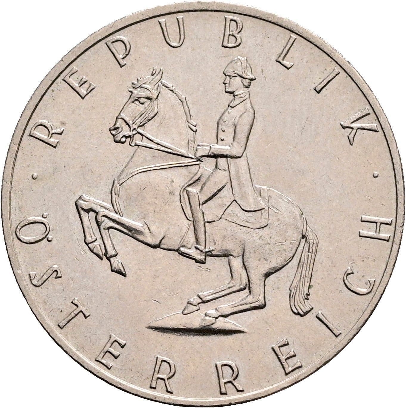 5 Schilling 1982 – Rückseite