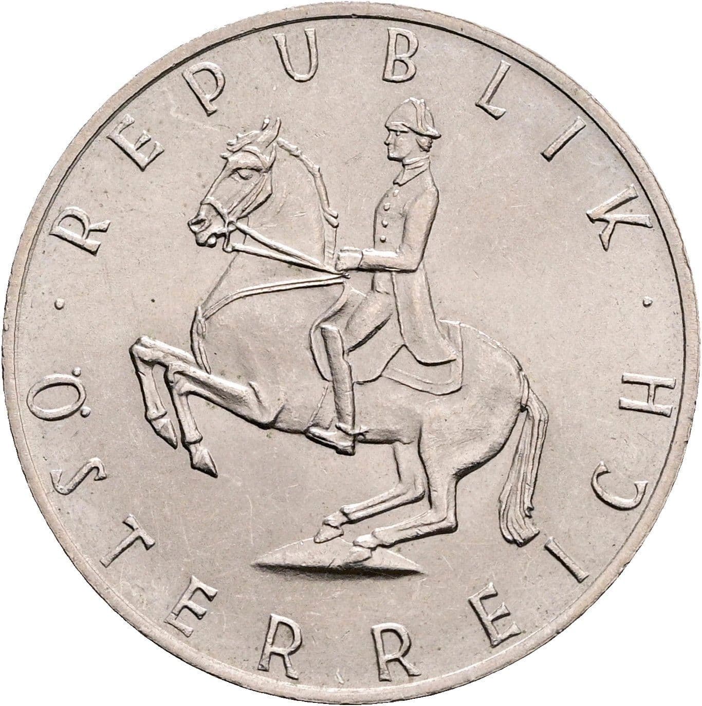 5 Schilling 1981 – Rückseite