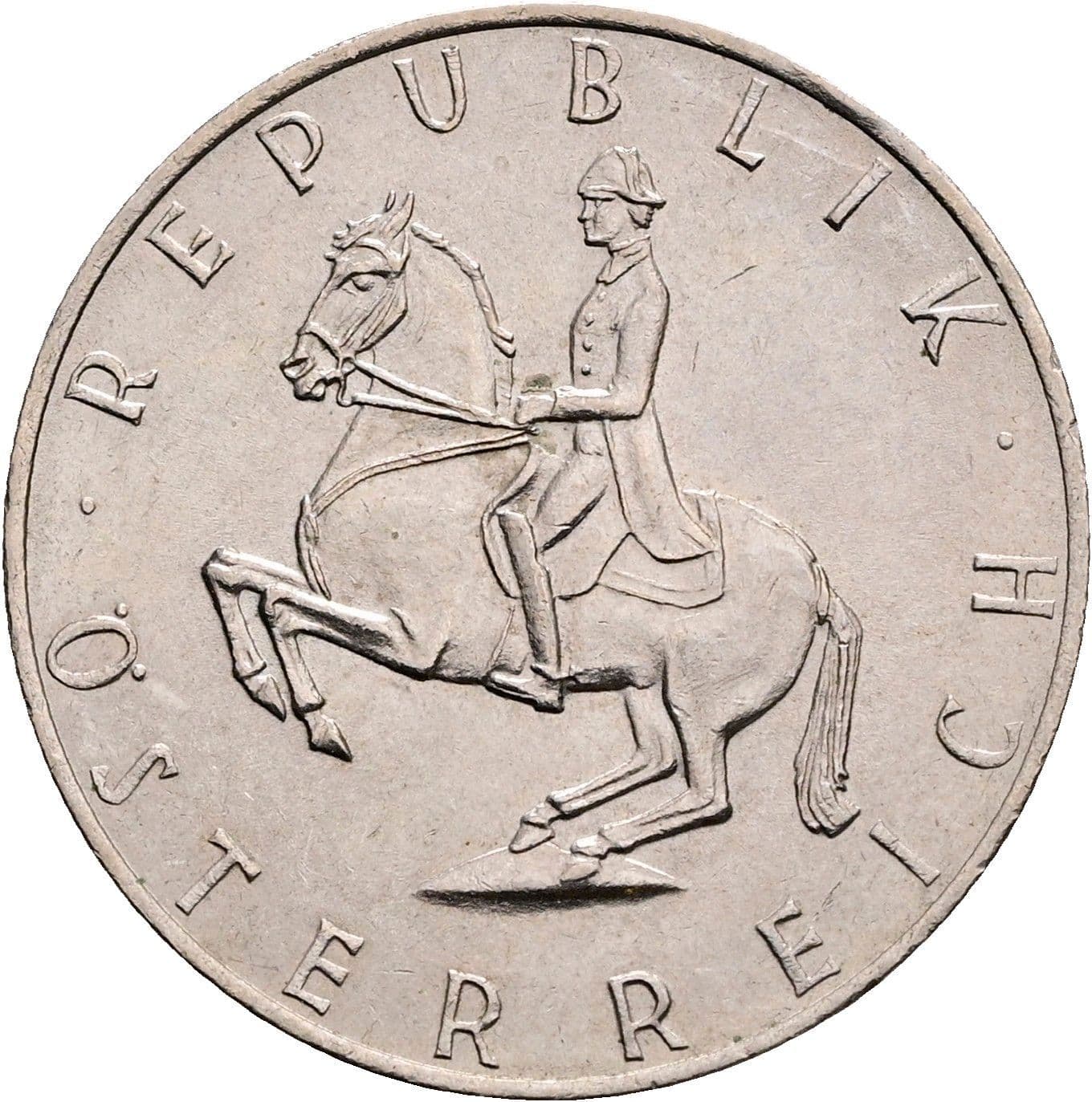 5 Schilling 1976 – Rückseite