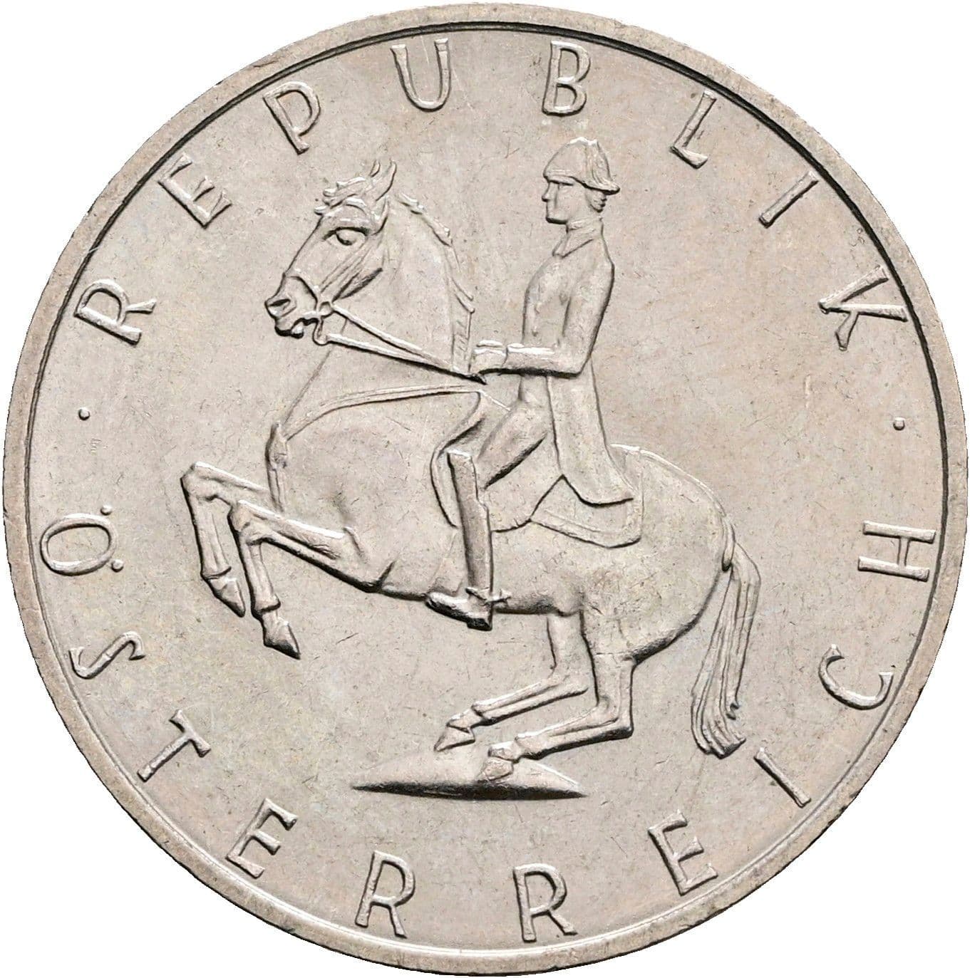 5 Schilling 1990 – Rückseite