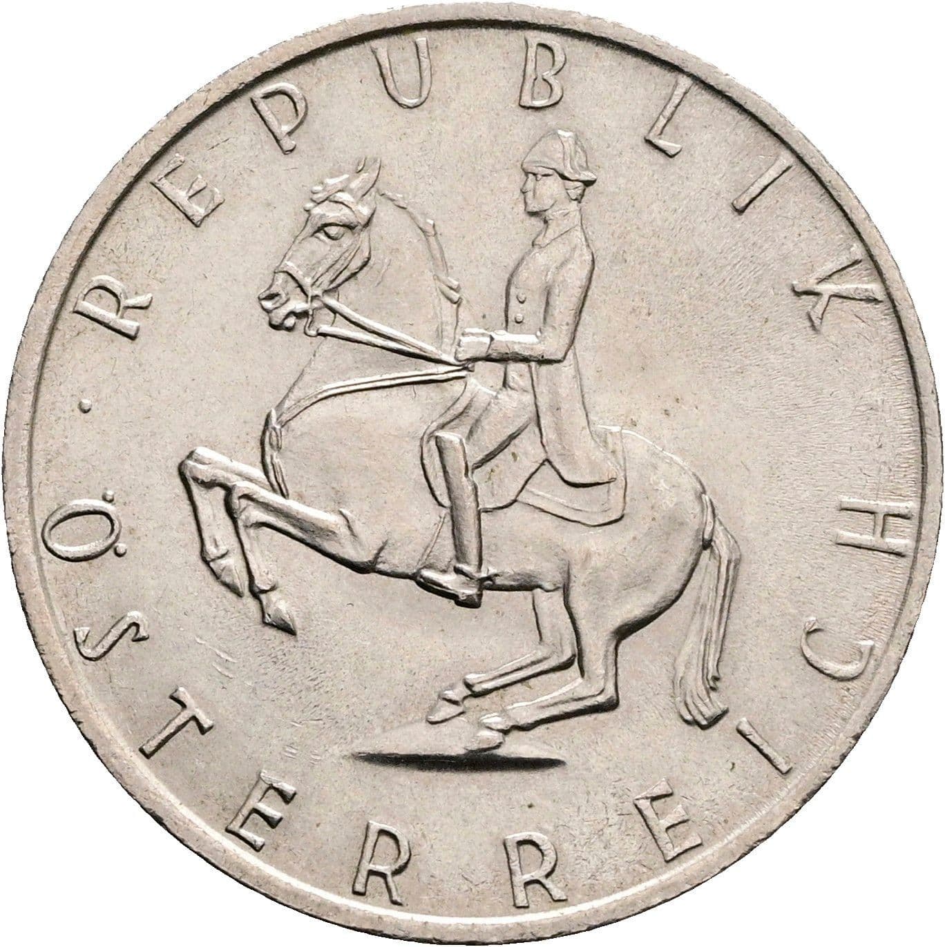 5 Schilling 1970 – Rückseite