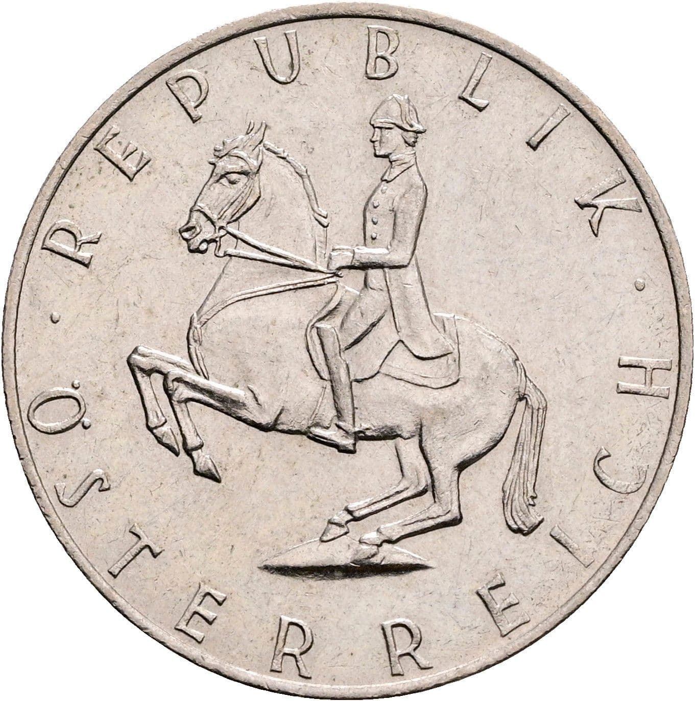 5 Schilling 1976 – Rückseite
