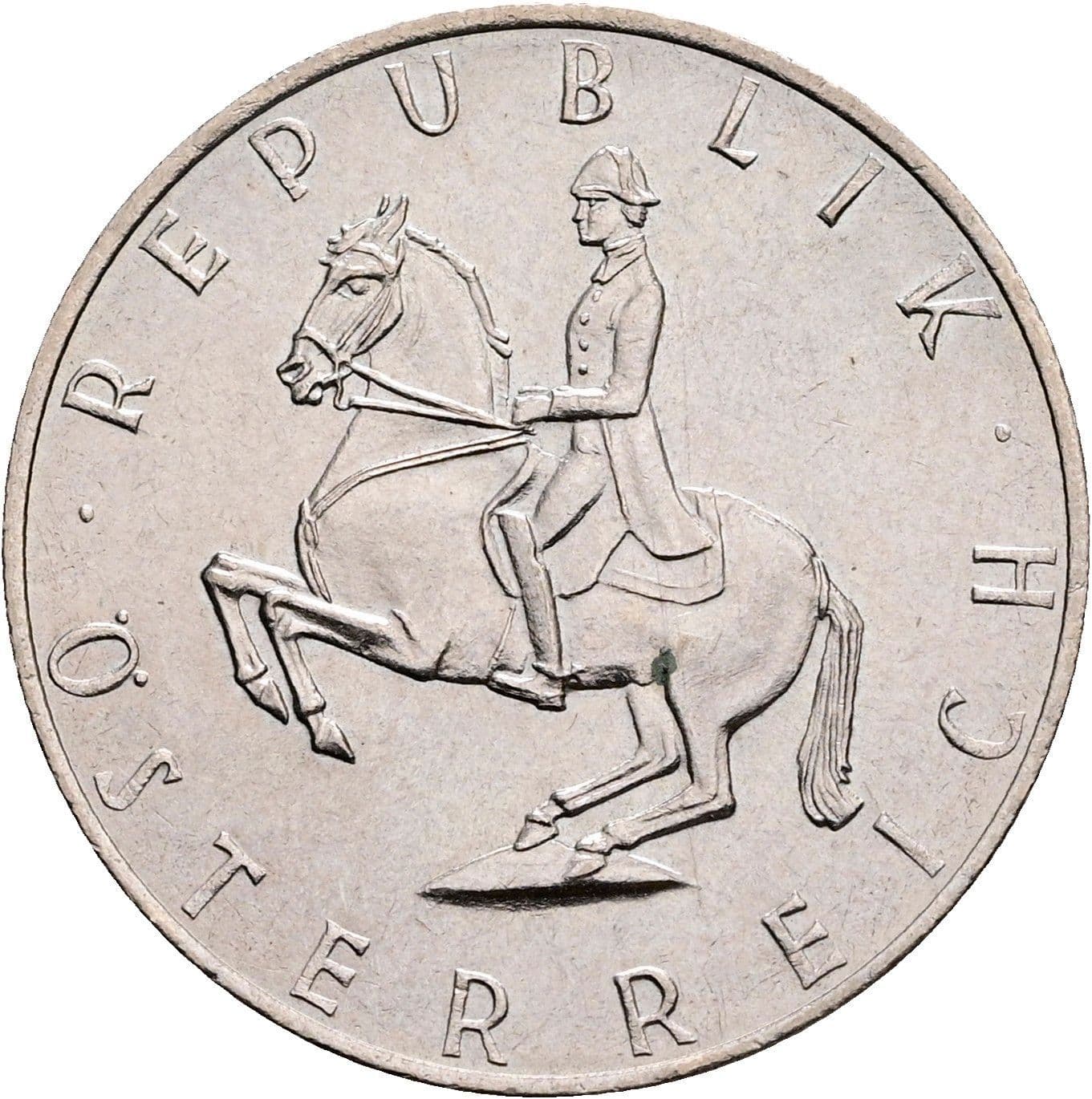 5 Schilling 1976 – Rückseite