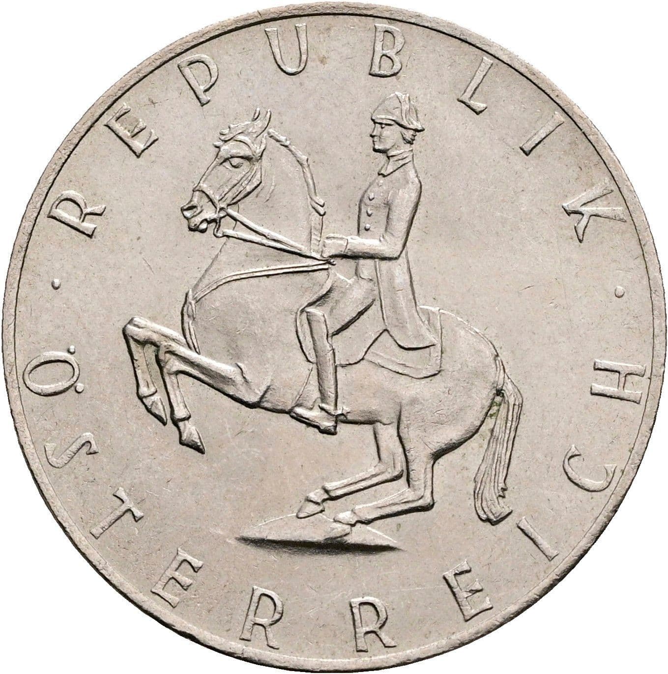 5 Schilling 1977 – Rückseite