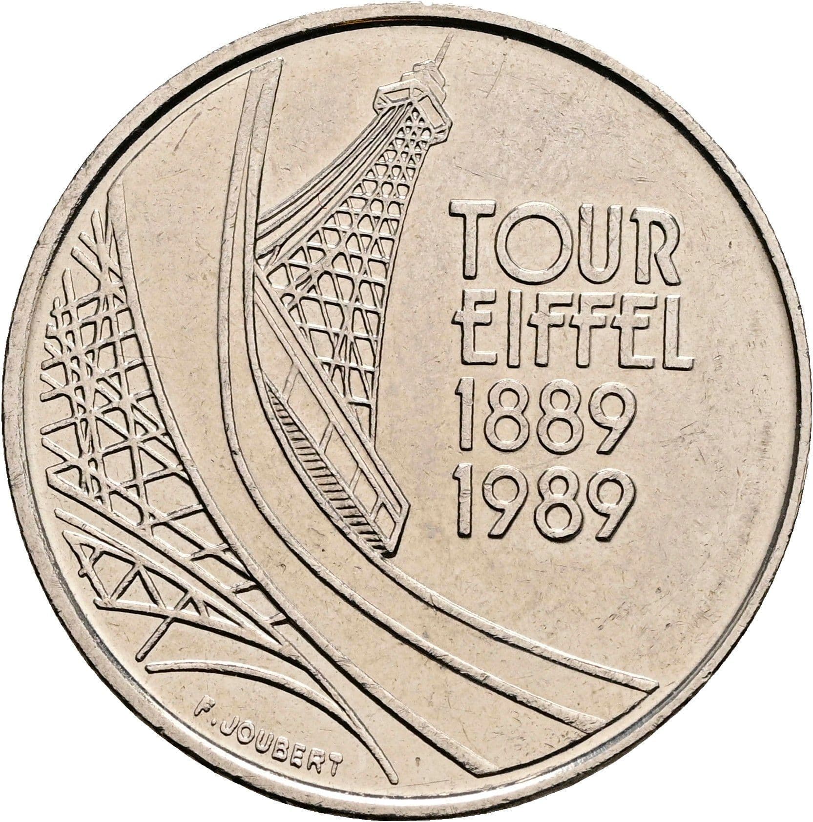 5 Francs 1989 – Vorderseite