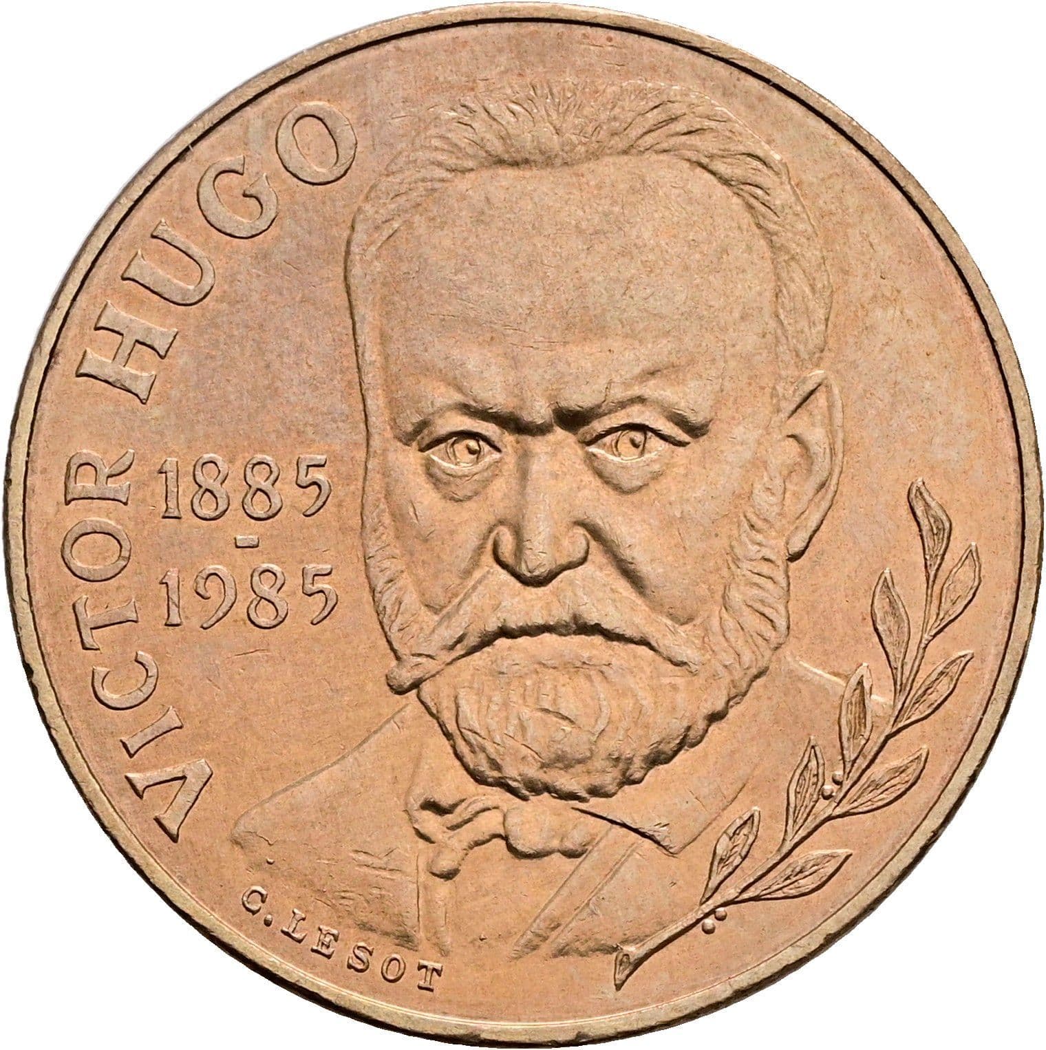 10 Francs 1985 – Vorderseite