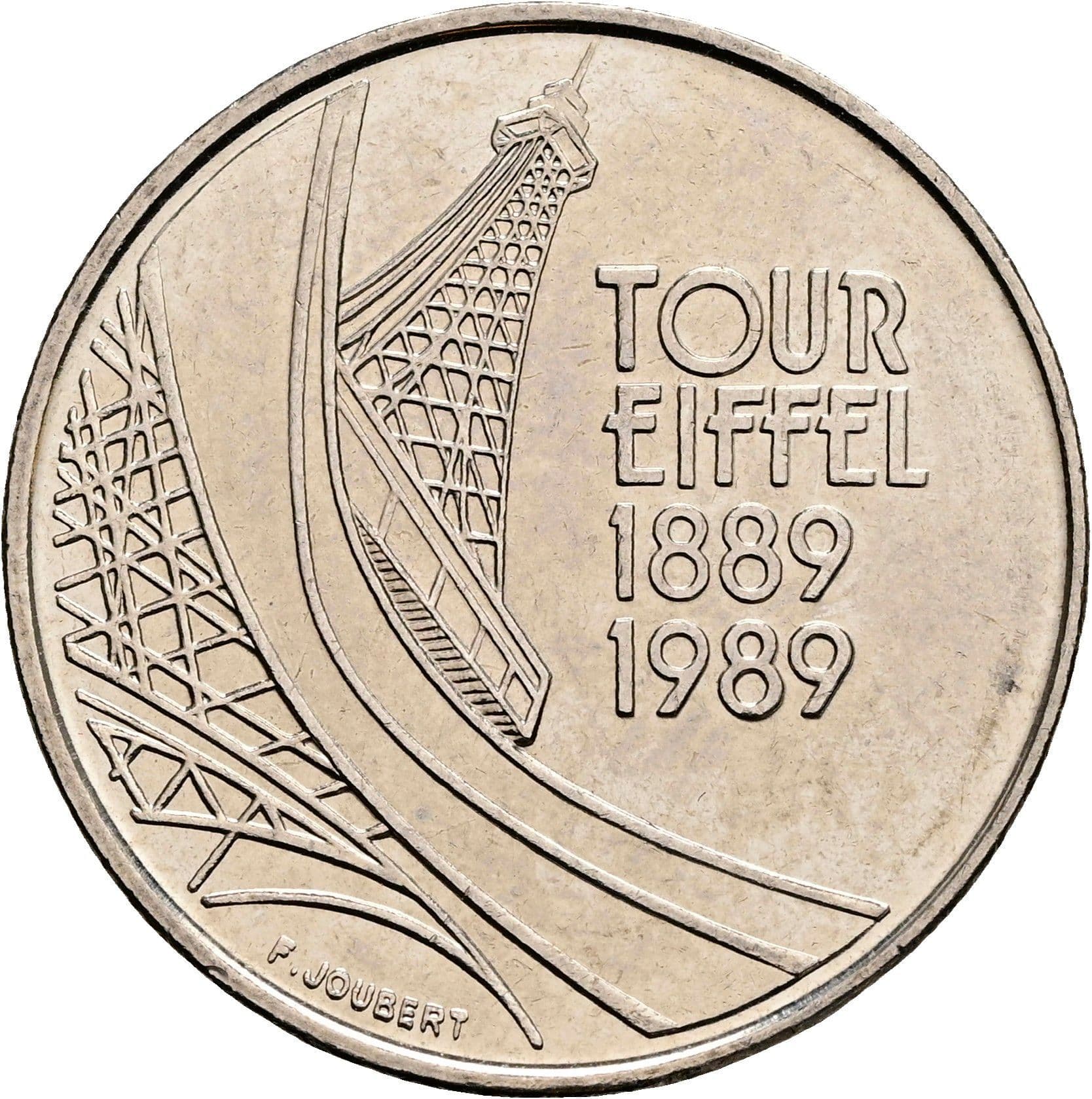 5 Francs 1989 – Vorderseite