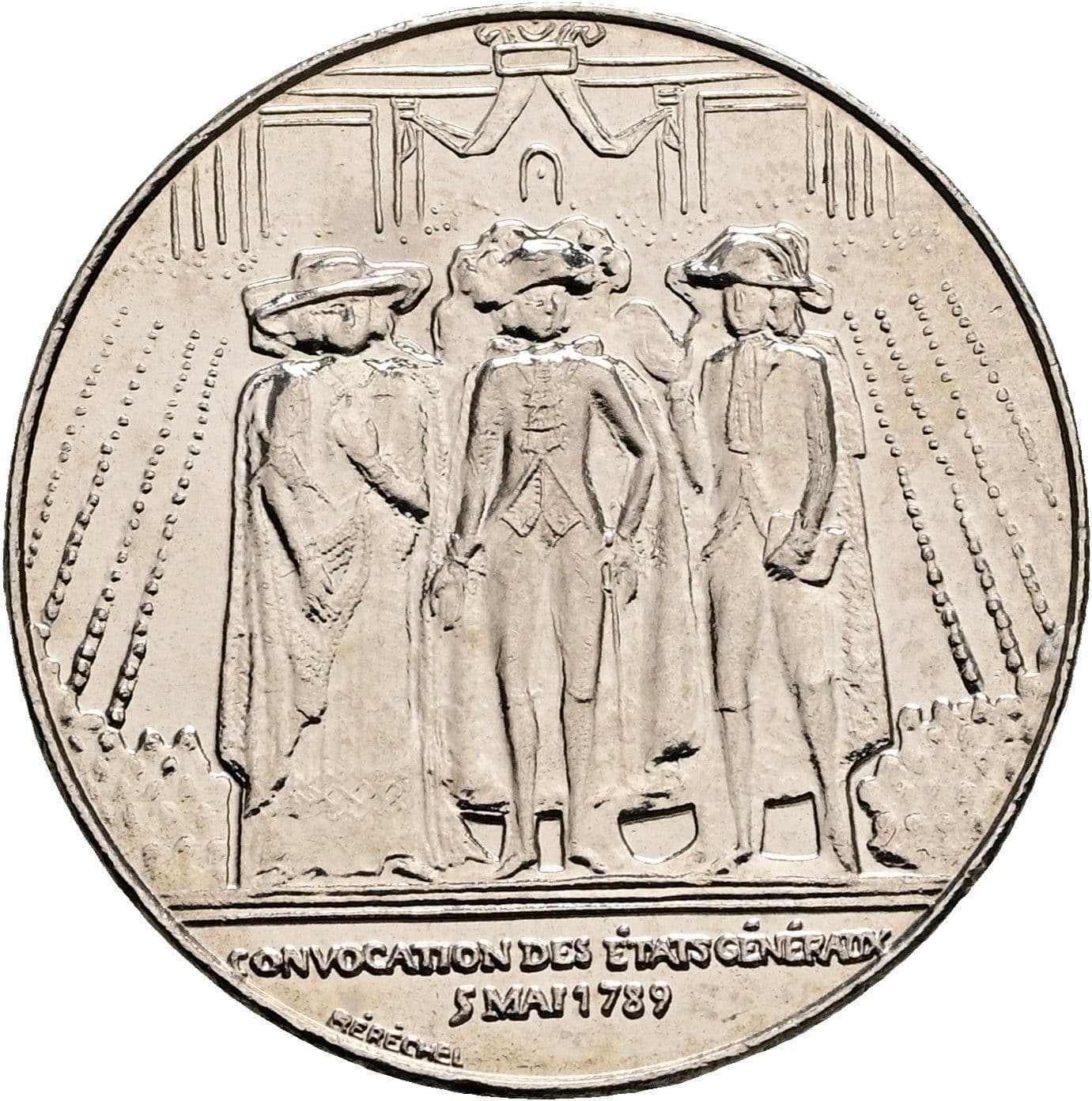 1 Franc 1989 – Rückseite