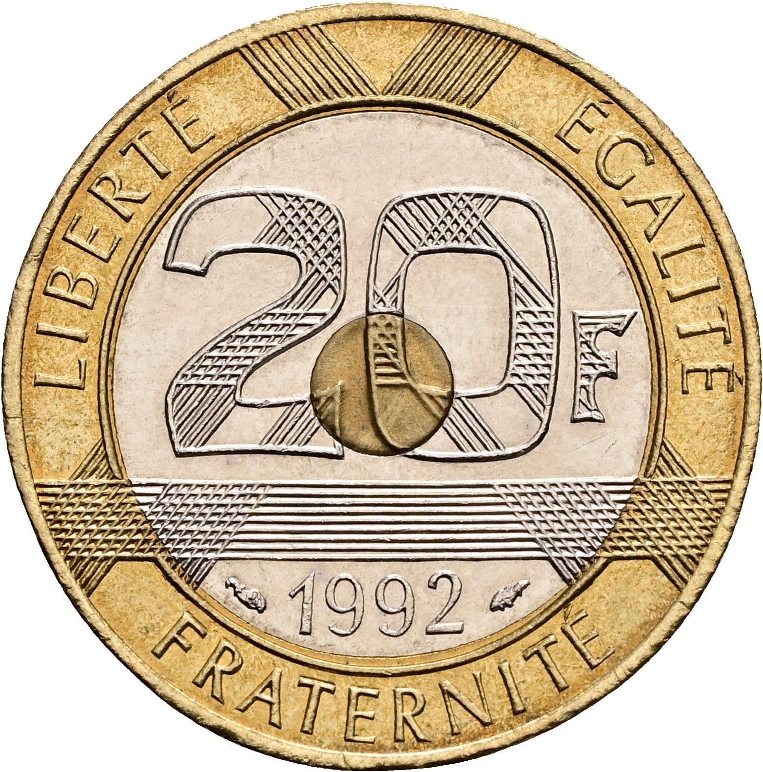 20 Francs 1992 – Vorderseite