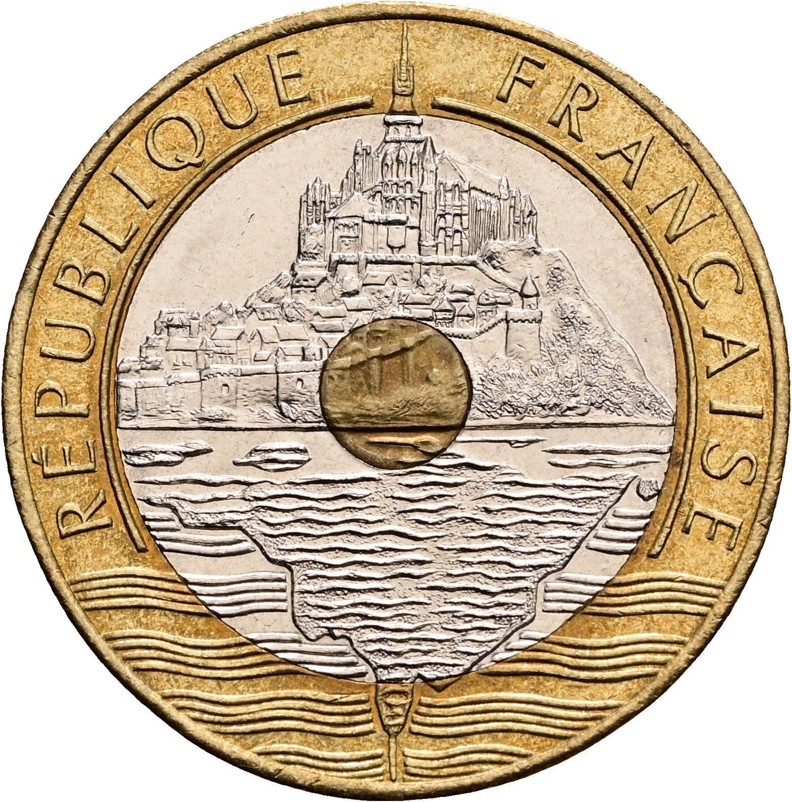 20 Francs 1992 – Rückseite