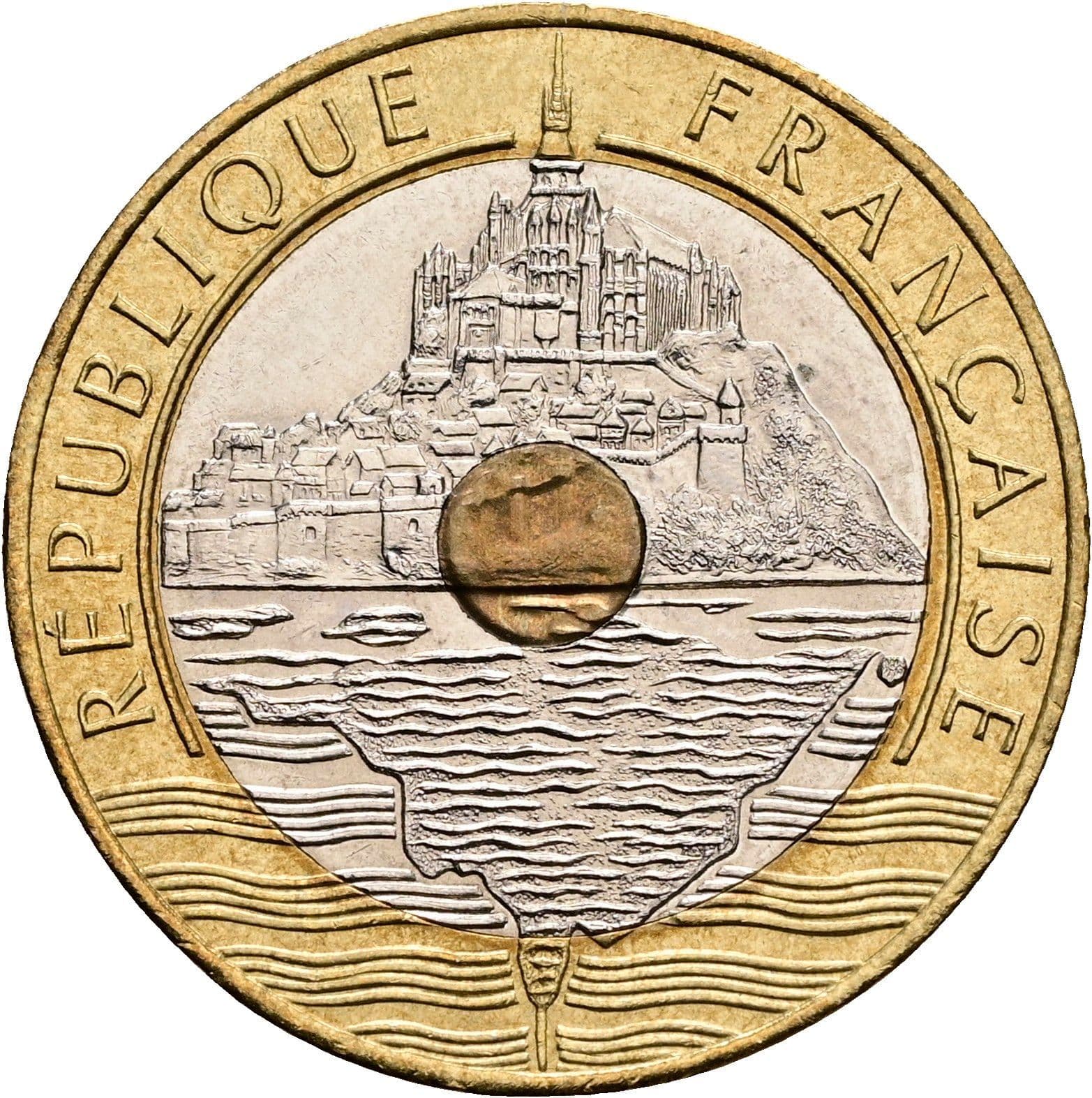 20 Francs 1992 – Rückseite