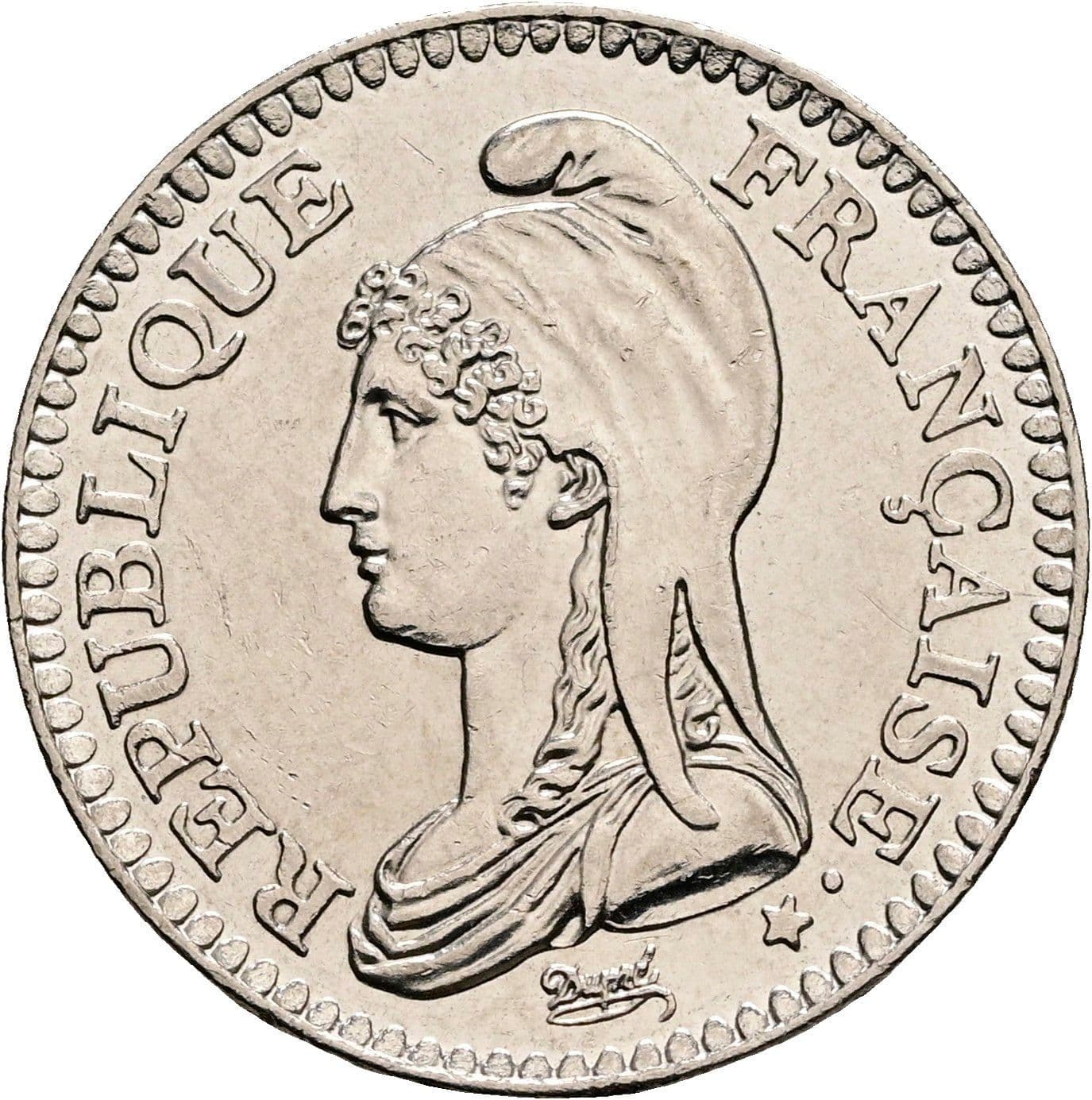 1 Franc 1992 – Vorderseite