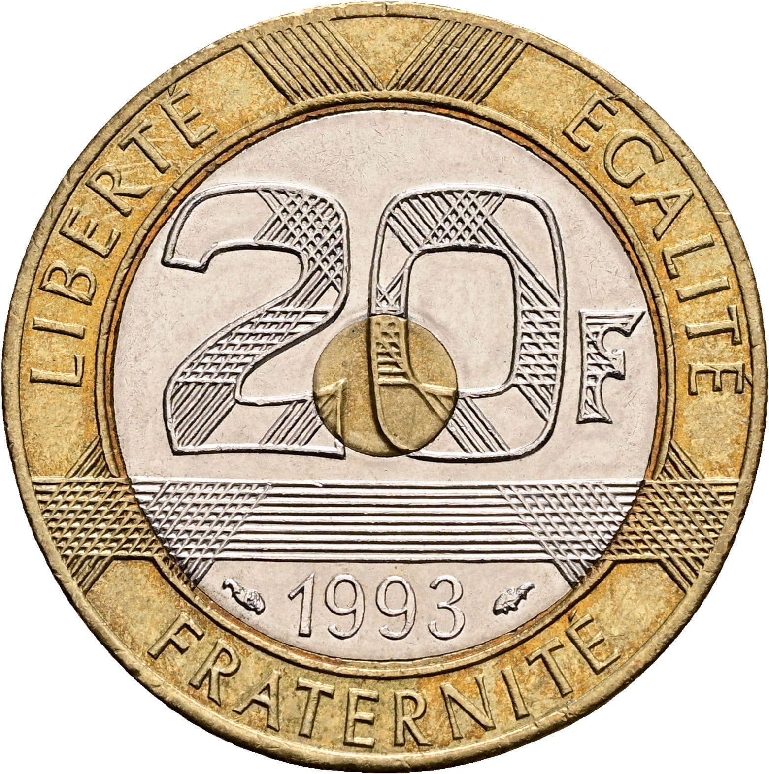 20 Francs 1993 – Vorderseite