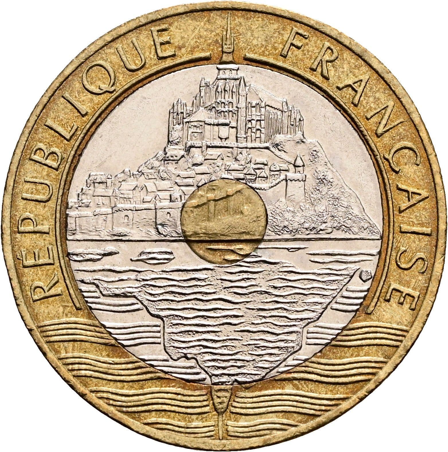 20 Francs 1993 – Rückseite