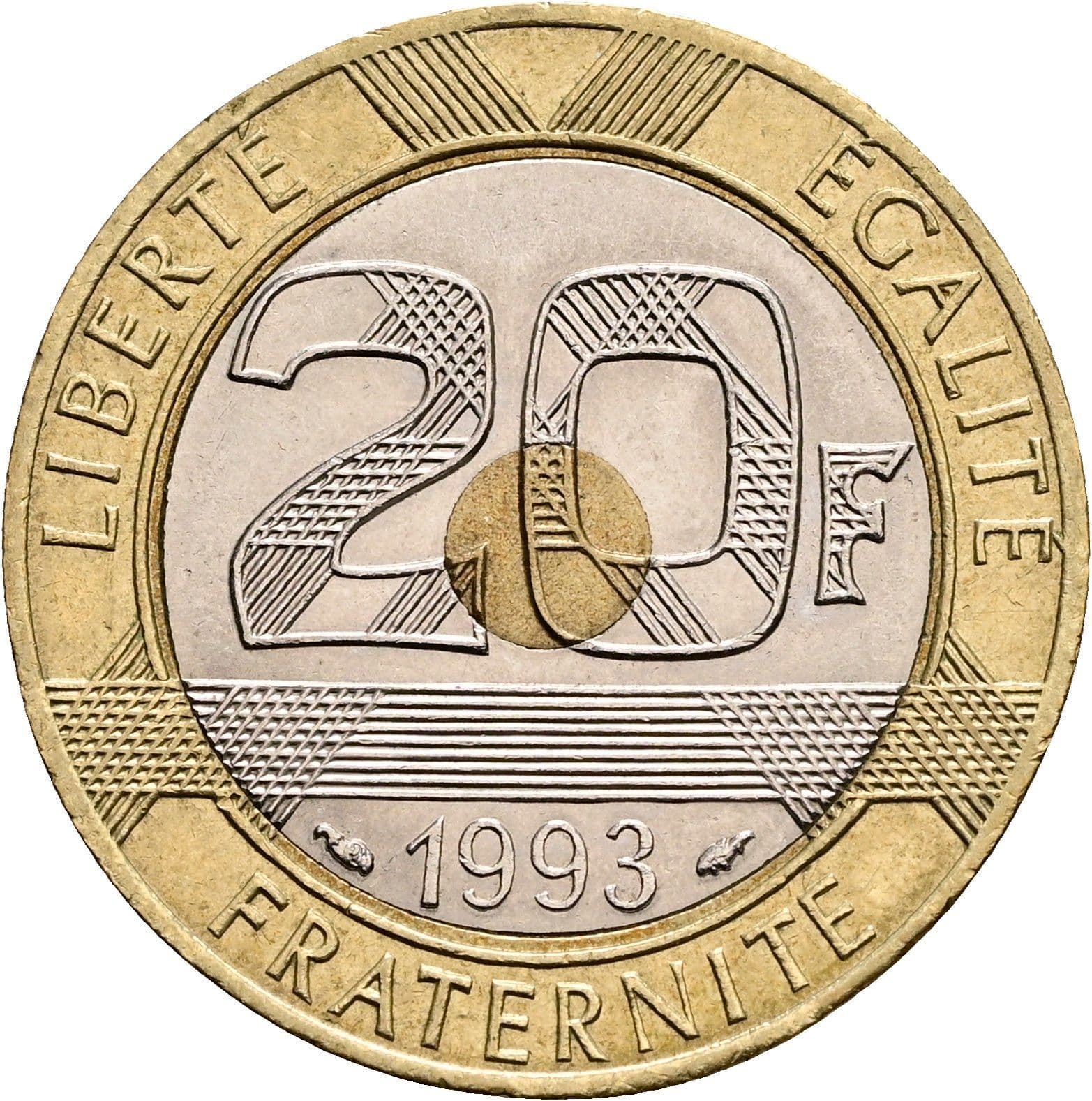 20 Francs 1993 – Vorderseite
