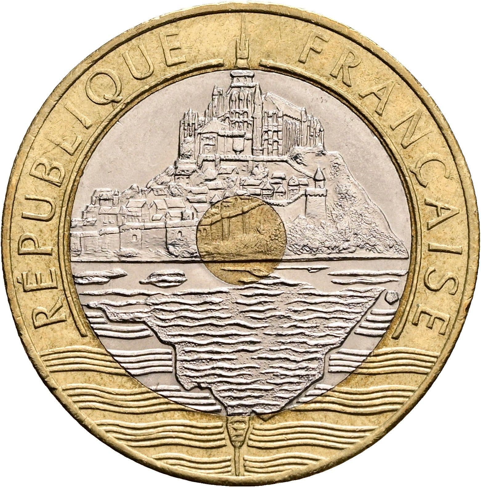 20 Francs 1993 – Rückseite