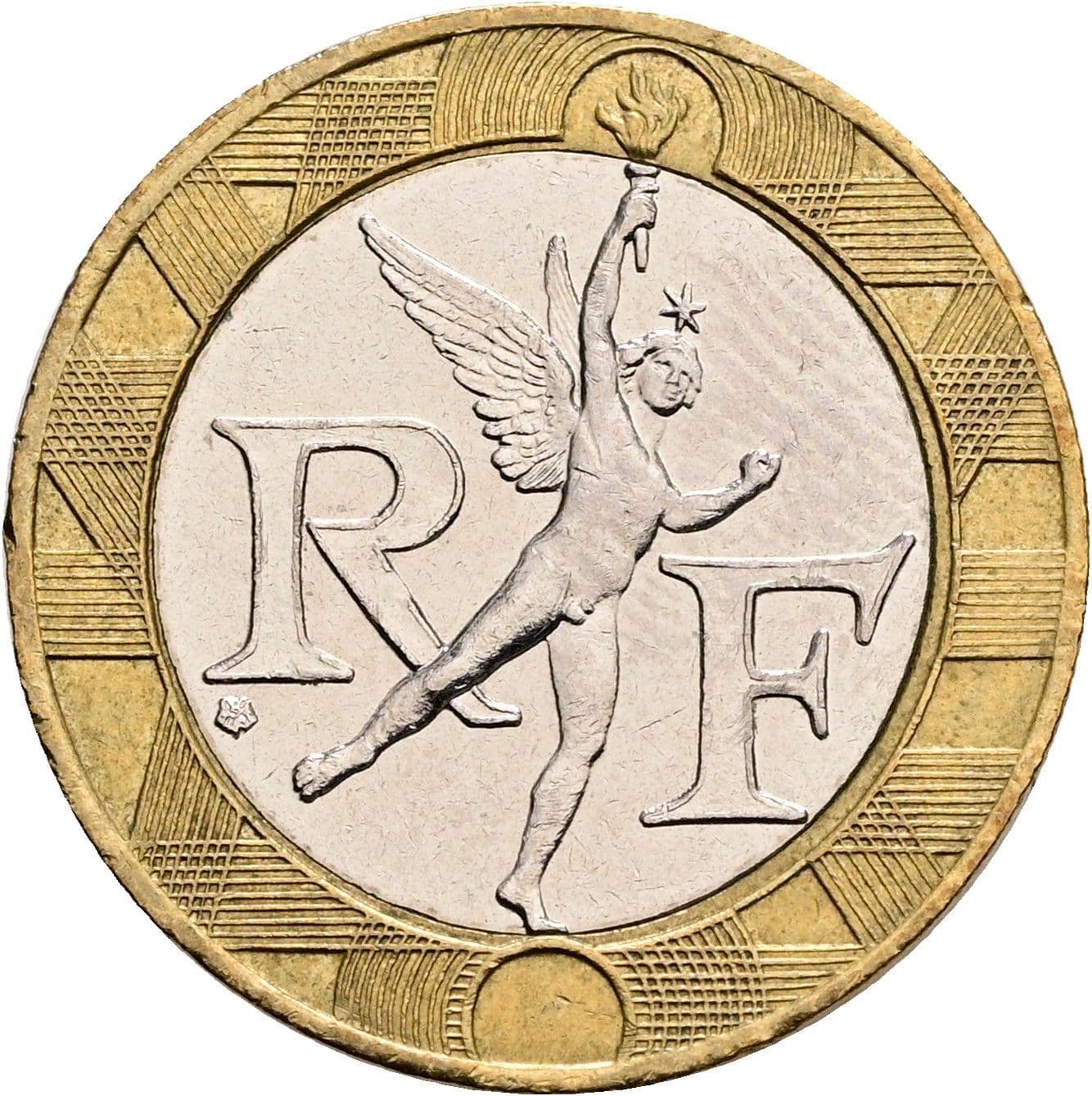 10 Francs 1990 – Rückseite