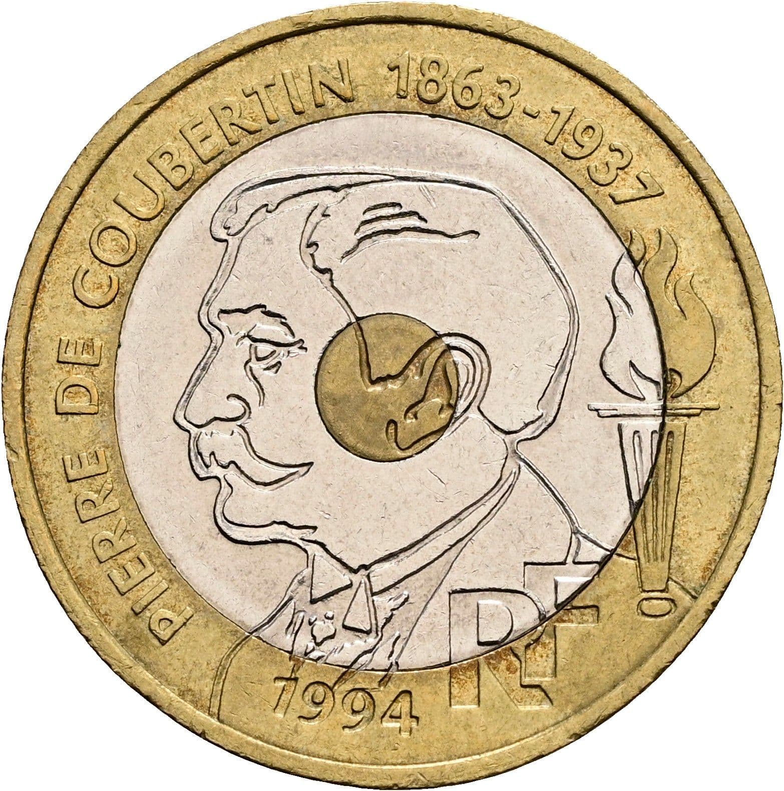 20 Francs 1994 – Vorderseite