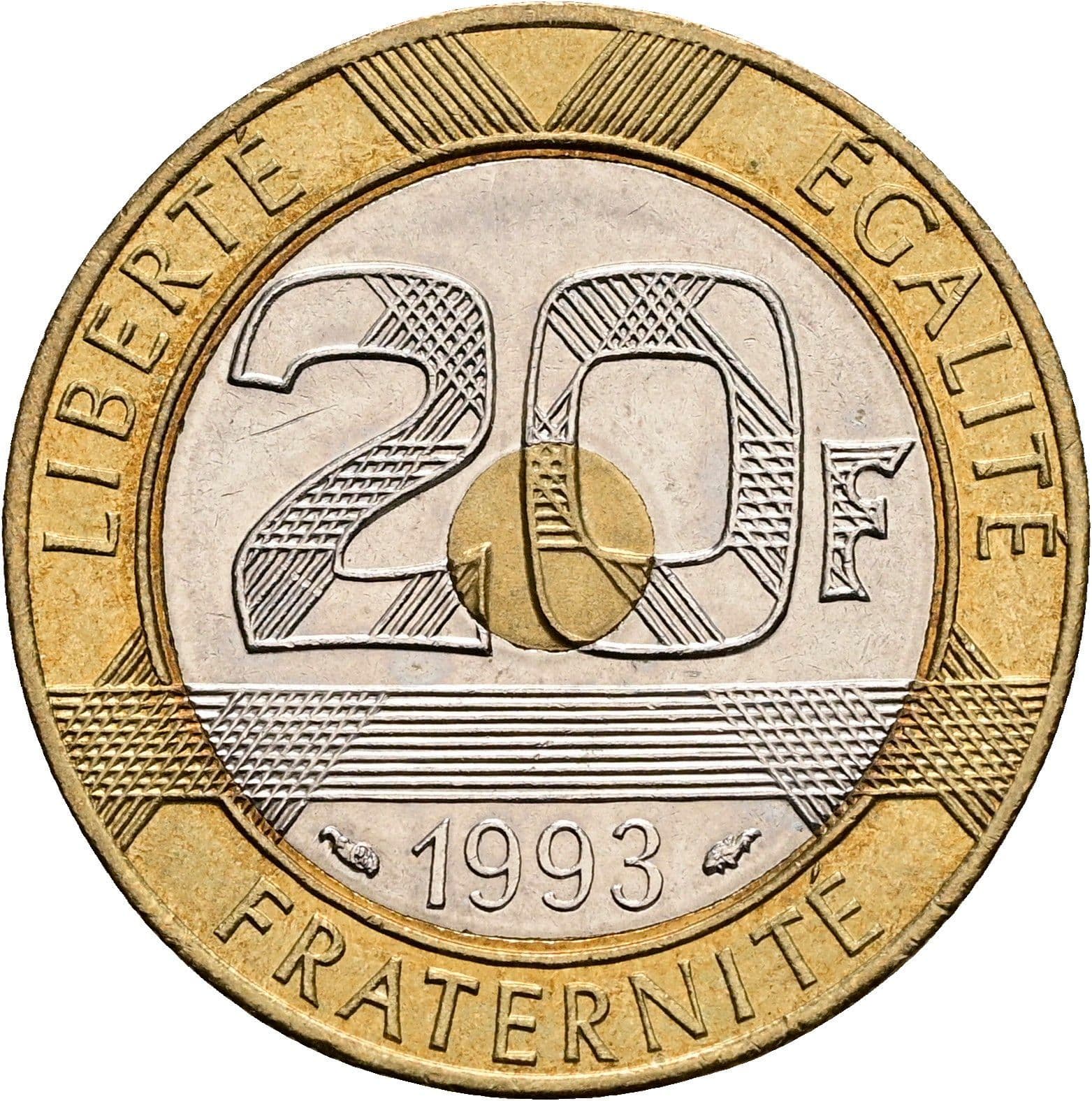 20 Francs 1993 – Vorderseite